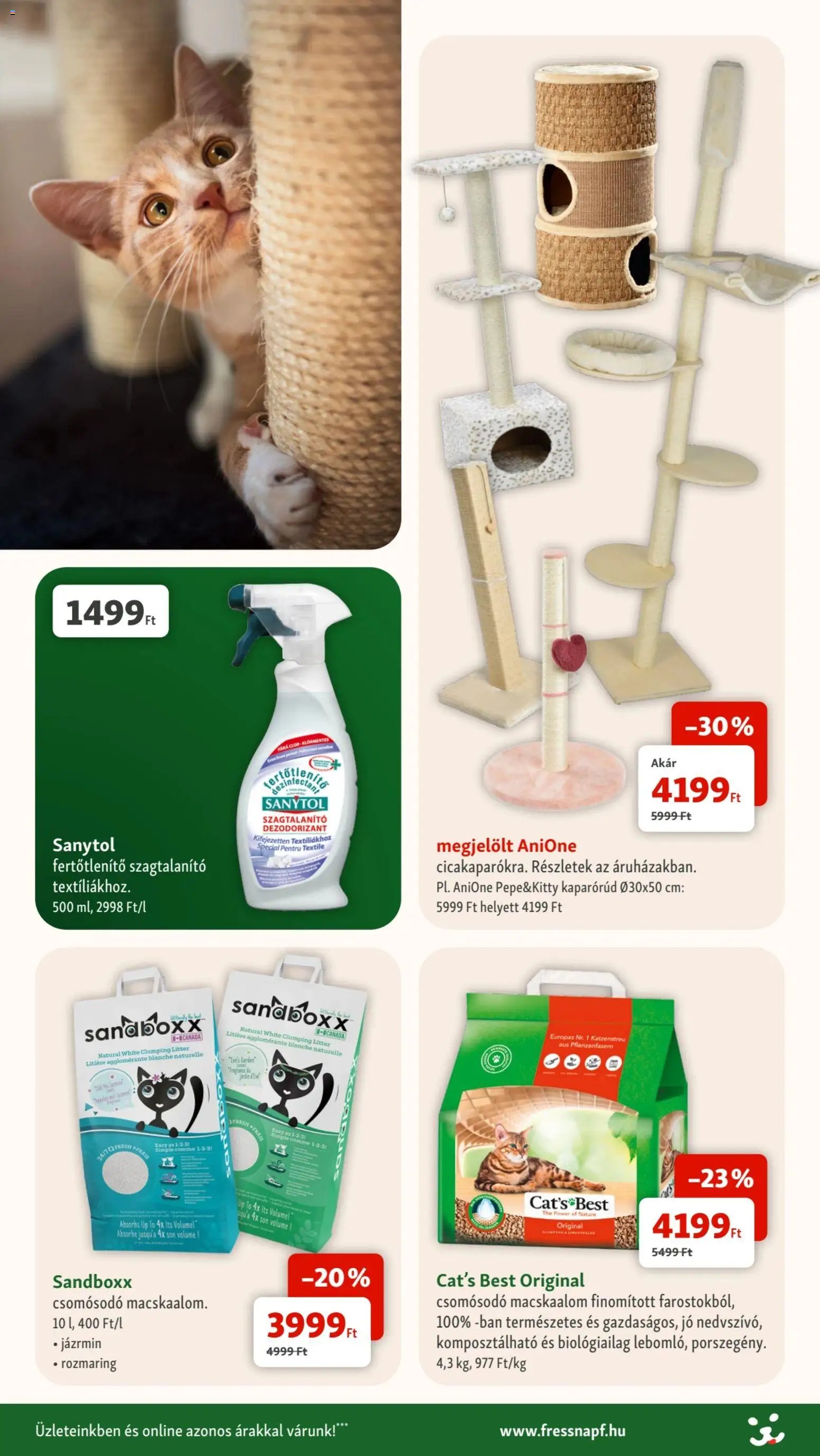 Fressnapf újság 2025.12.04. Akciós újság Fressnapf (2025-12-04 - 2025-12-10)