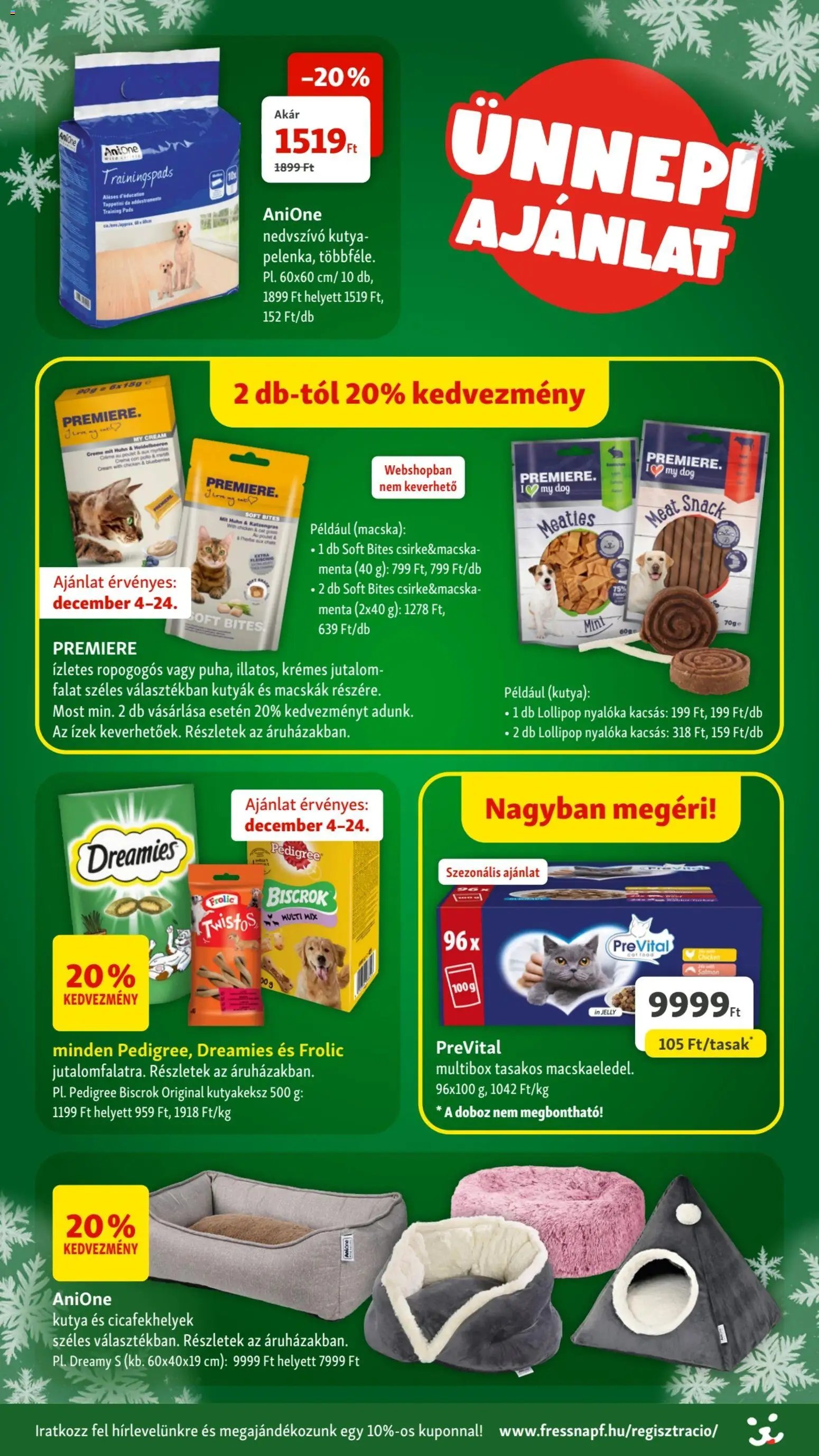 Fressnapf újság 2025.12.04. Akciós újság Fressnapf (2025-12-04 - 2025-12-10)