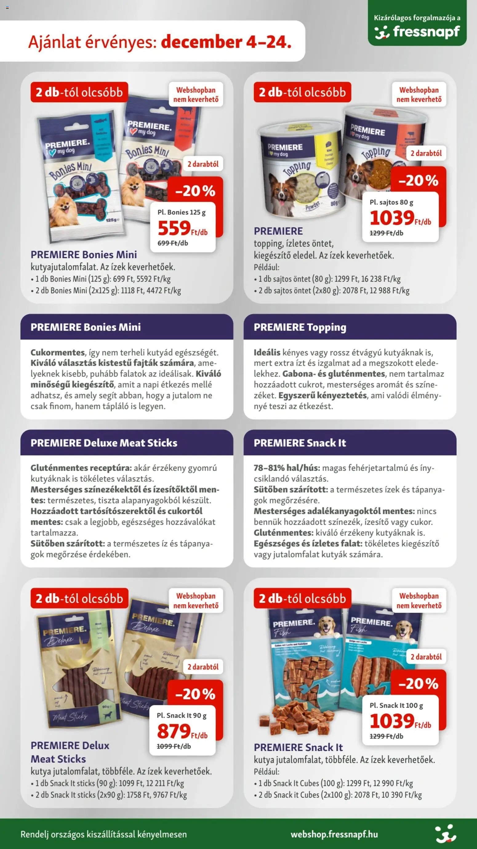 Fressnapf újság 2025.12.04. Akciós újság Fressnapf (2025-12-04 - 2025-12-10)