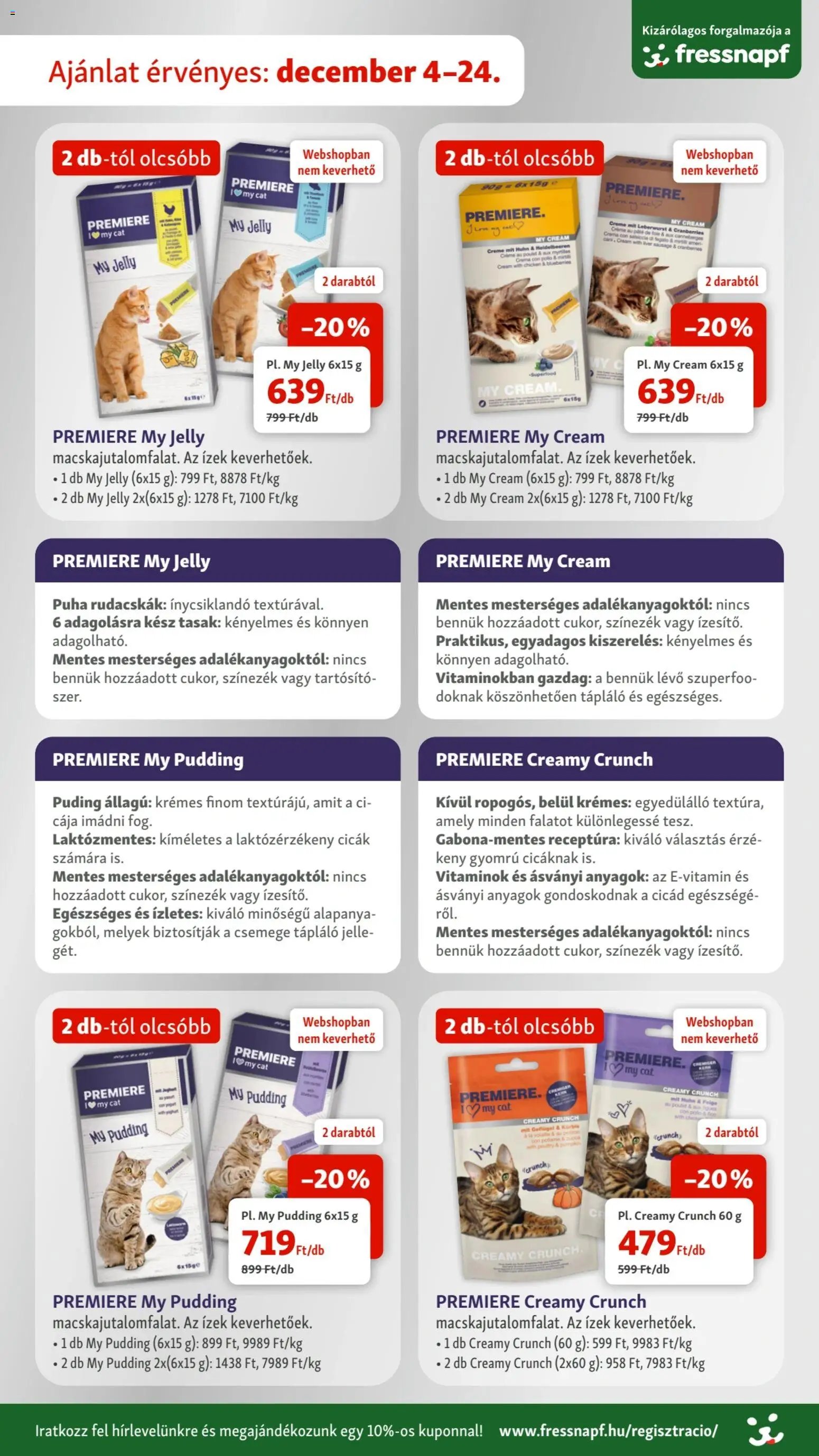 Fressnapf újság 2025.12.04. Akciós újság Fressnapf (2025-12-04 - 2025-12-10)