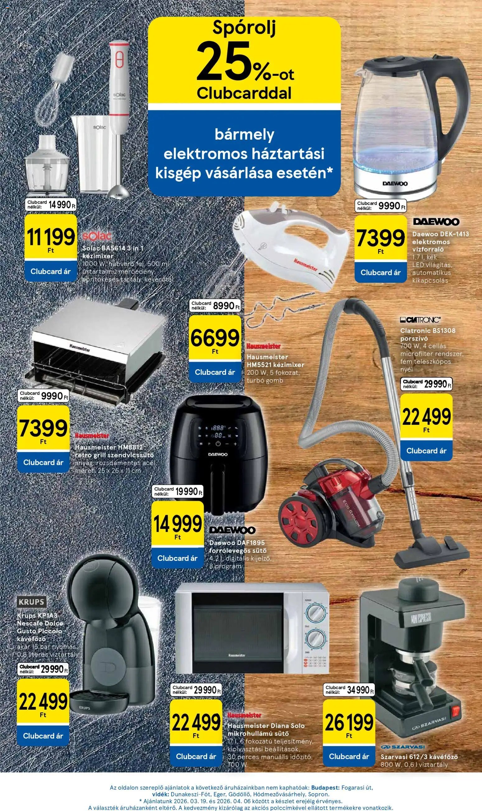 Tesco újság 2026.03.19. Tesco aktuális akciós újság (2026-03-19 - 2026-03-25)