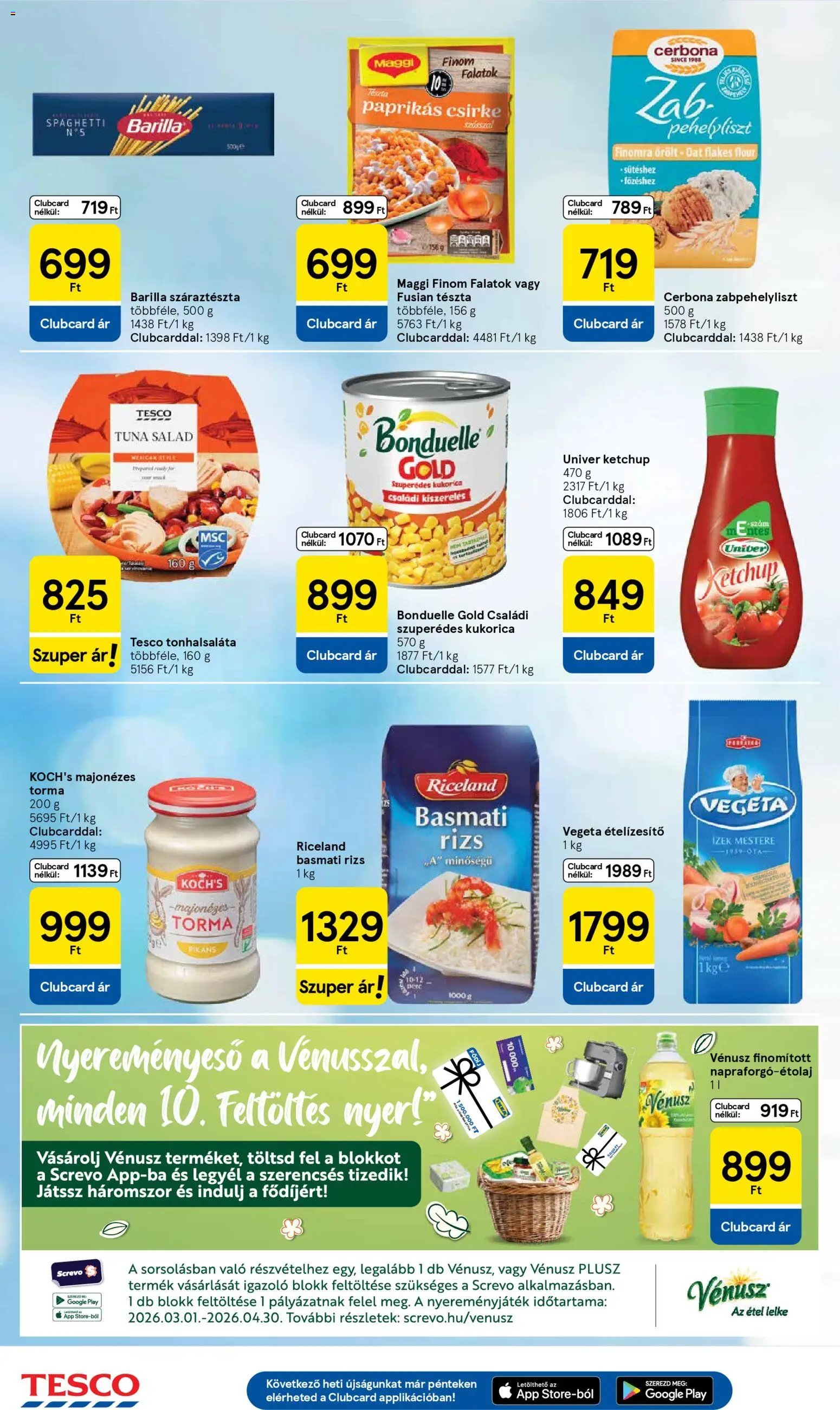 Tesco újság 2026.03.19. Tesco aktuális akciós újság (2026-03-19 - 2026-03-25)