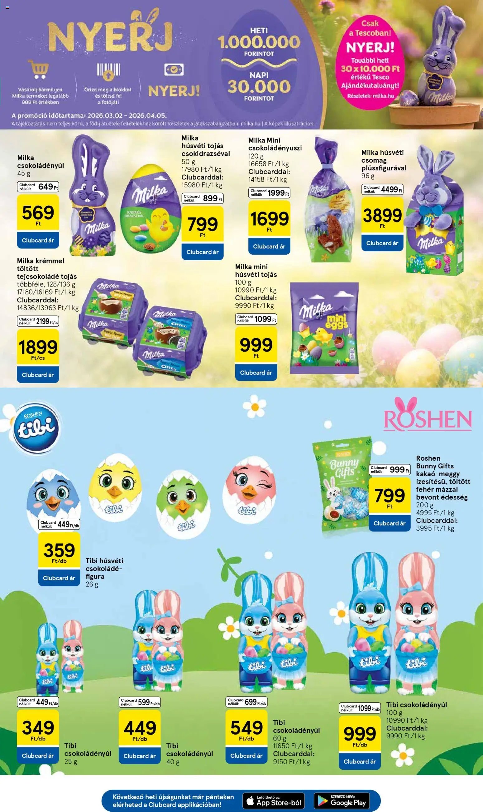 Tesco újság 2026.03.19. Tesco aktuális akciós újság (2026-03-19 - 2026-03-25)