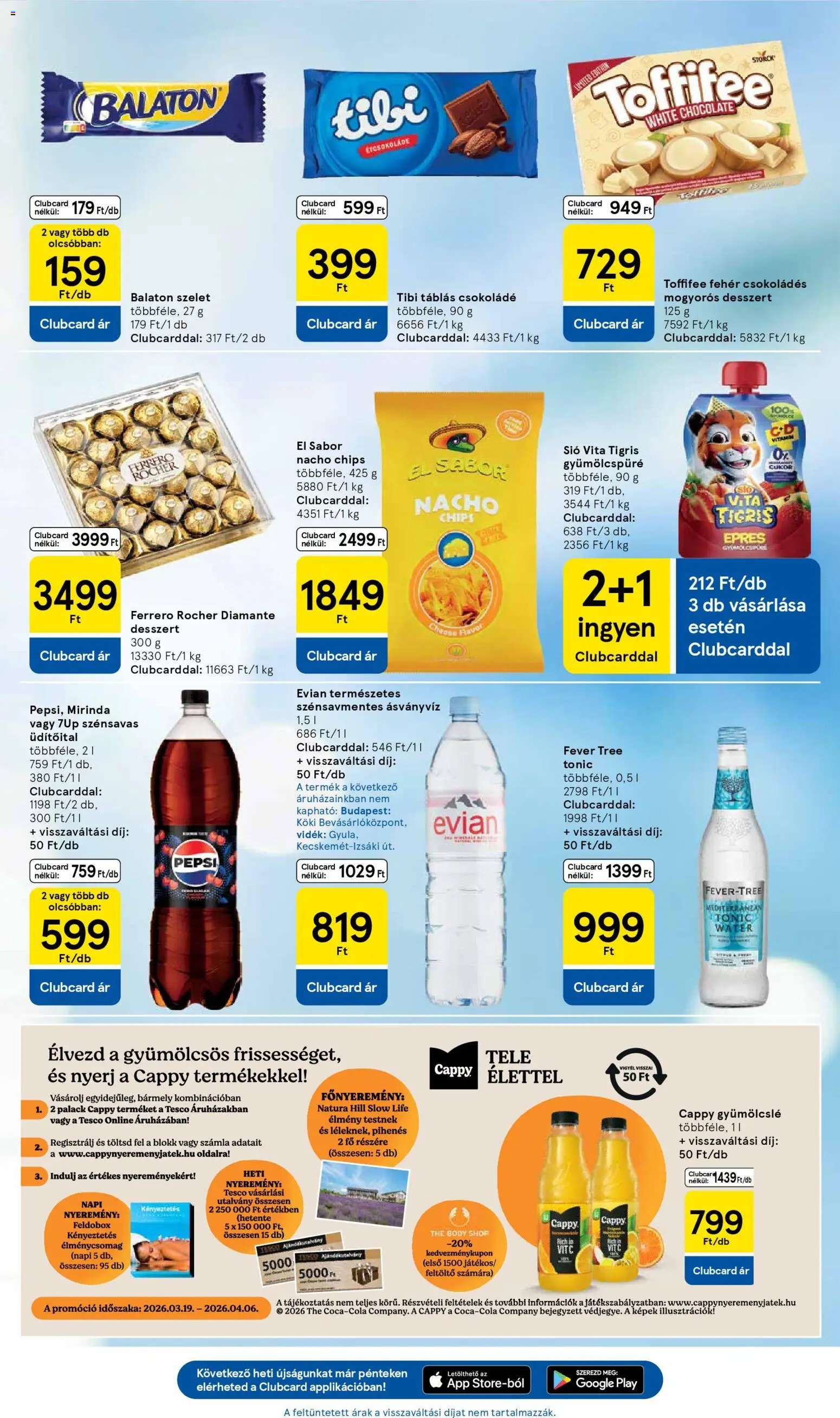 Tesco újság 2026.03.19. Tesco aktuális akciós újság (2026-03-19 - 2026-03-25)