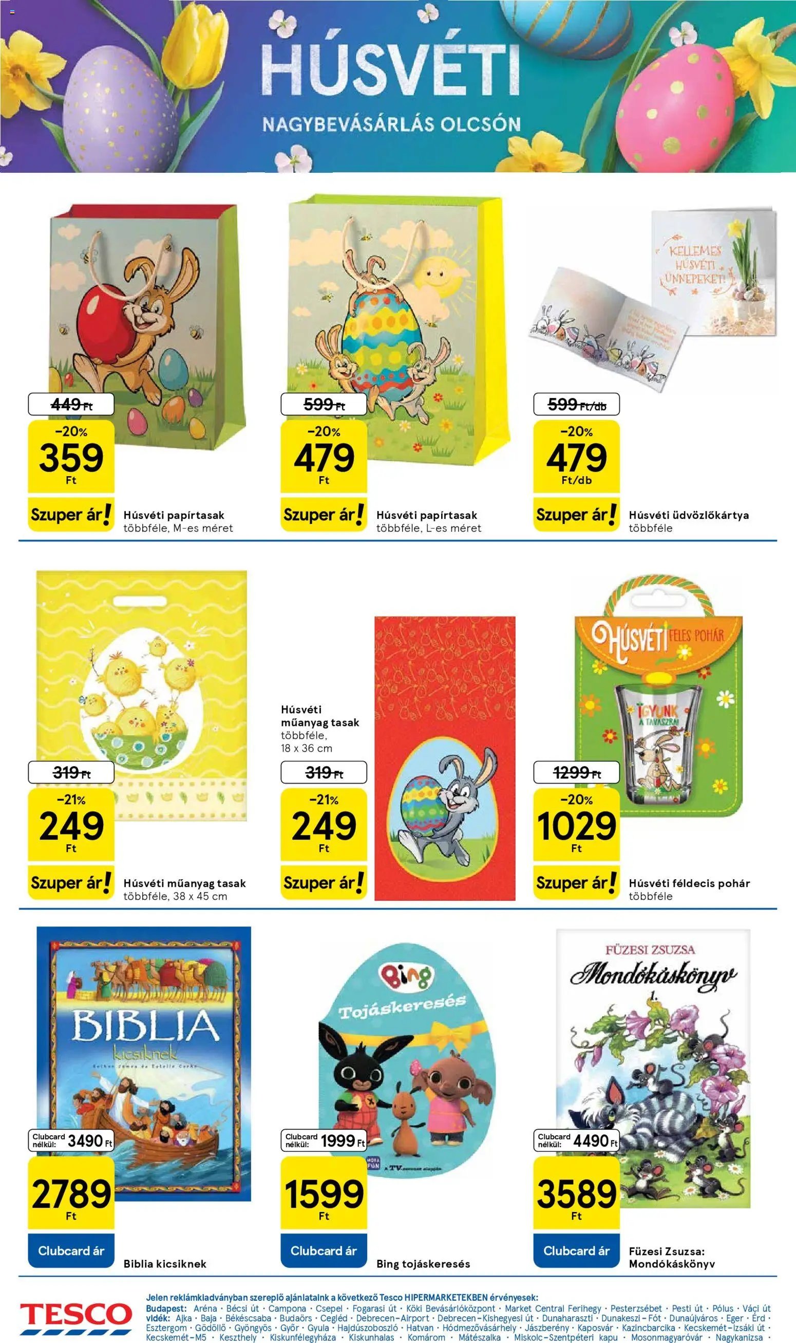 Tesco újság 2026.03.19. Tesco aktuális akciós újság (2026-03-19 - 2026-03-25)