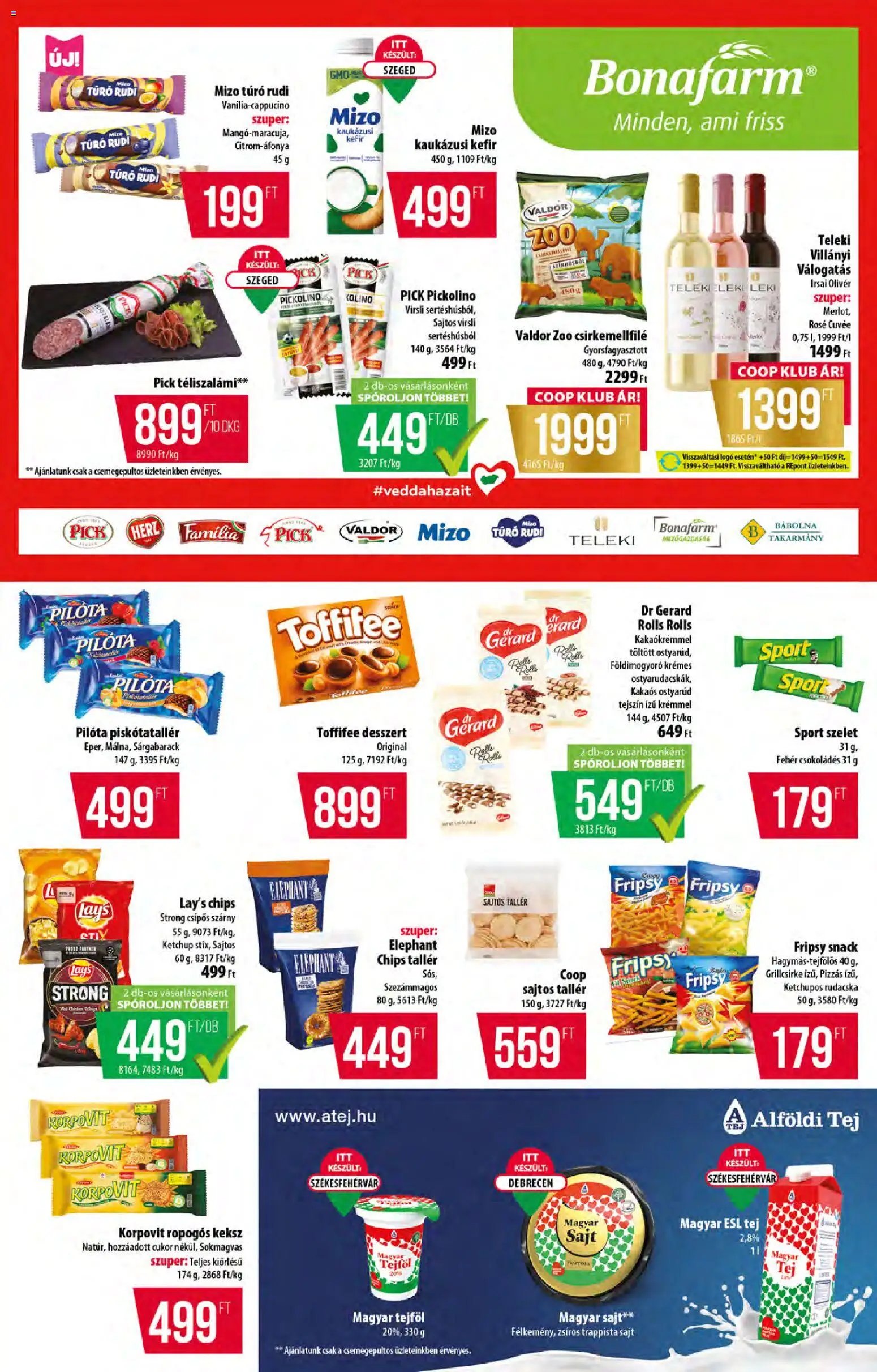COOP újság 2026.06.11. COOP akciós újság