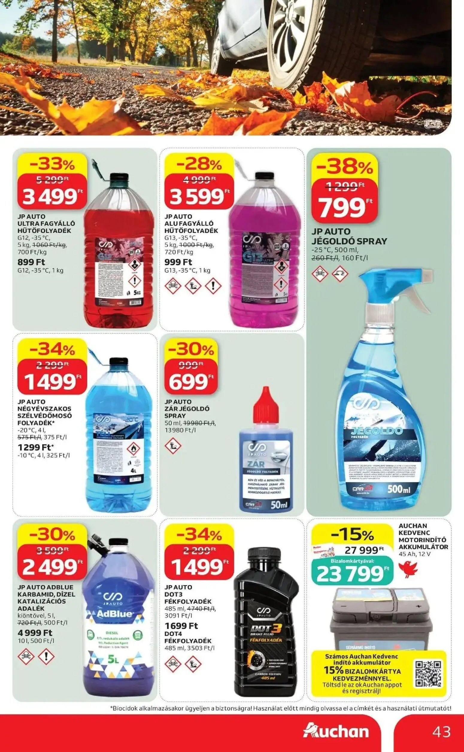 Auchan akciós újság Miskolc 2026.10.29. - lapozható formában szórólap ✳️