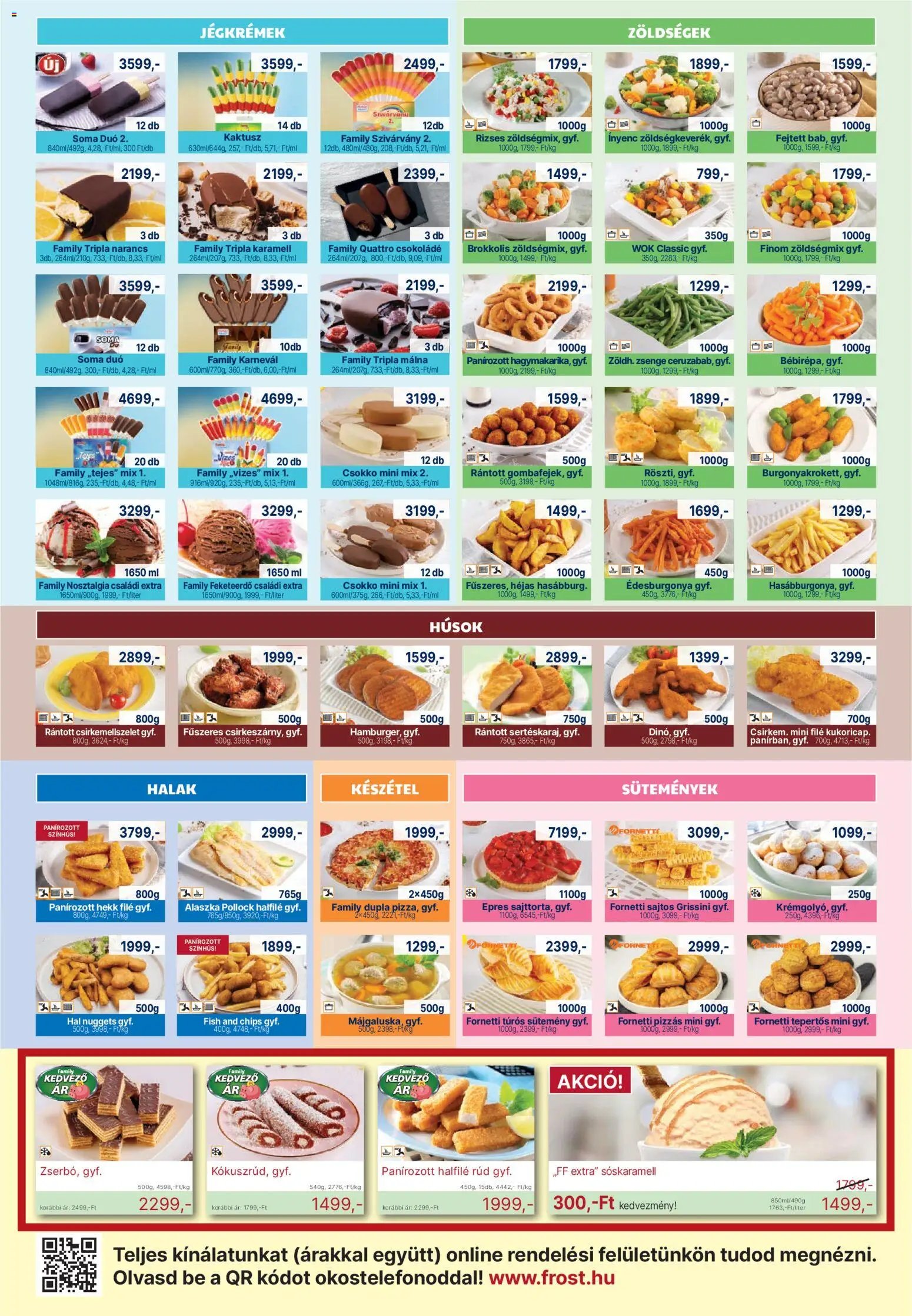 Family Frost újság 2026.04.01. Family Frost akciós újság (2026-04-01 - 2026-04-30)