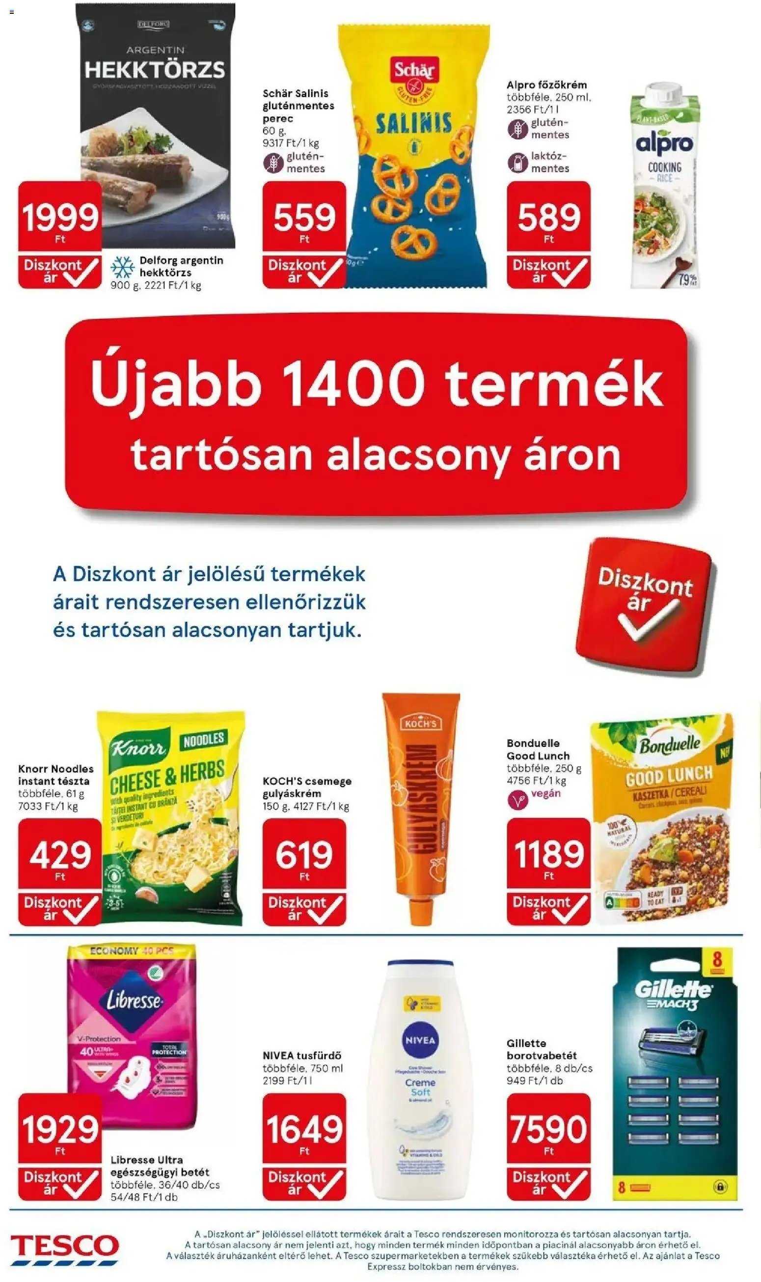 Tesco újság 2026.08.13. Tesco akciós újság