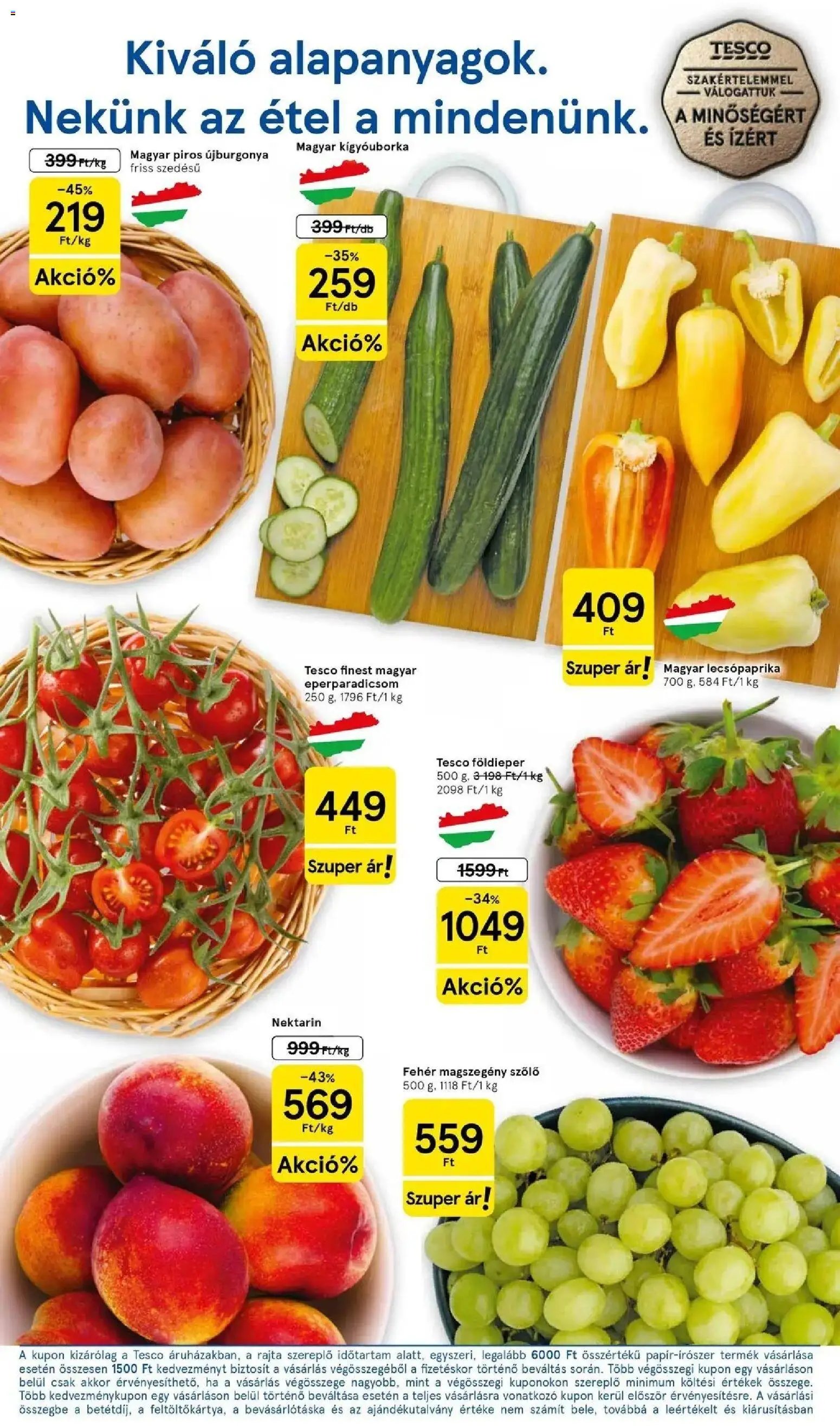 Tesco újság 2026.08.13. Tesco akciós újság