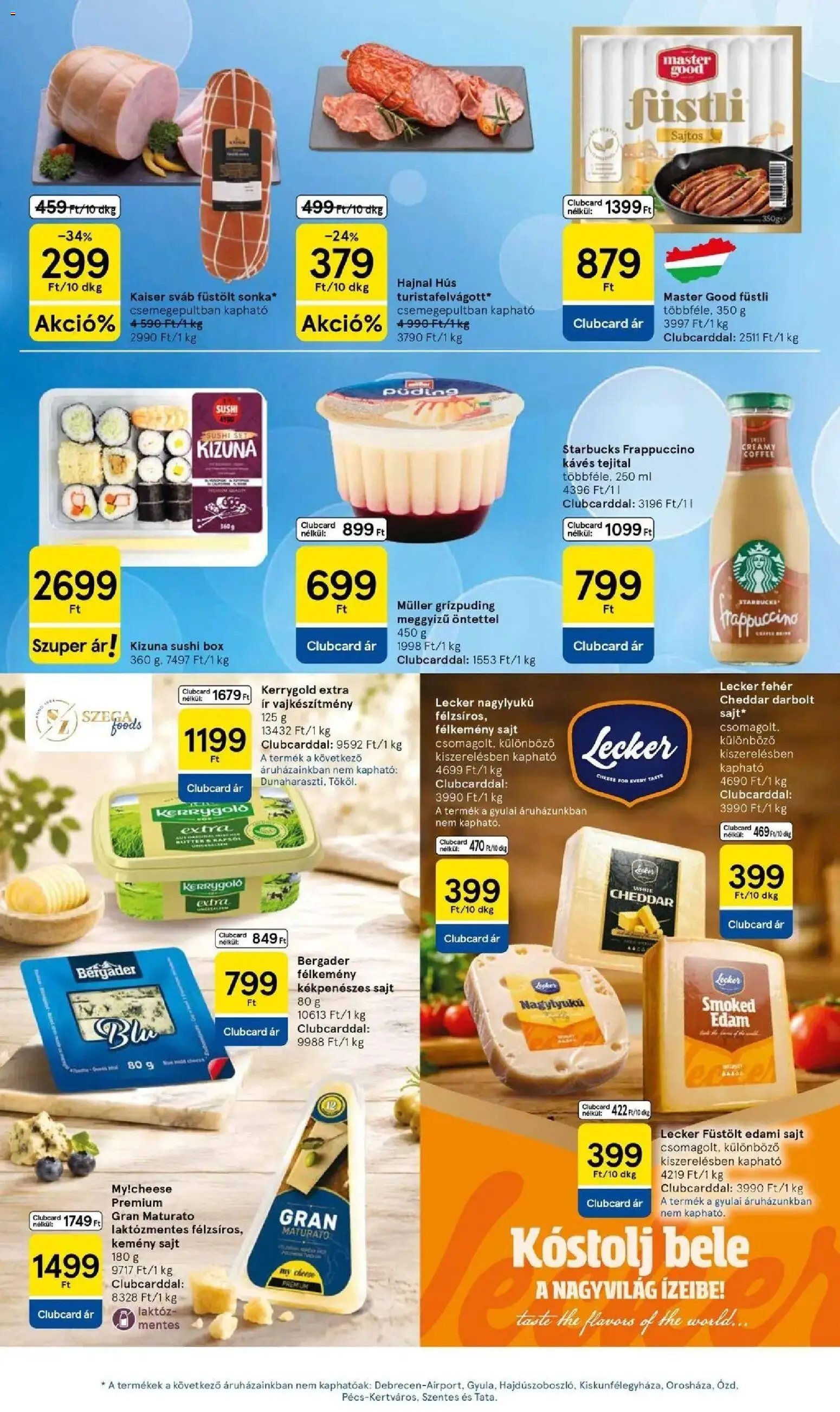 Tesco újság 2026.08.13. Tesco akciós újság