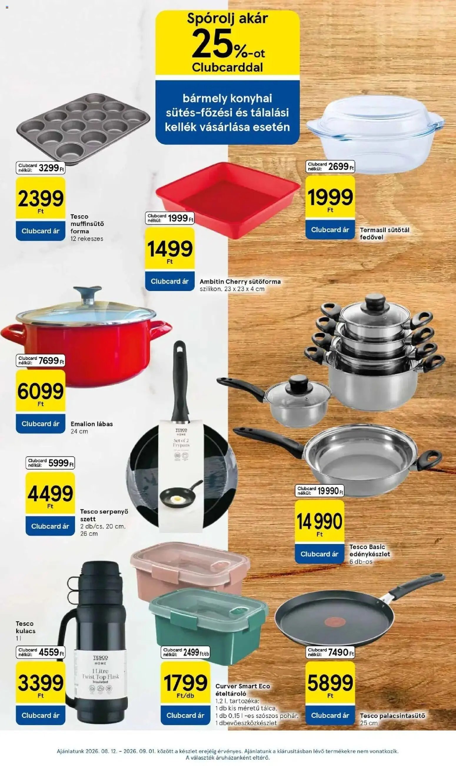 Tesco újság 2026.08.13. Tesco akciós újság