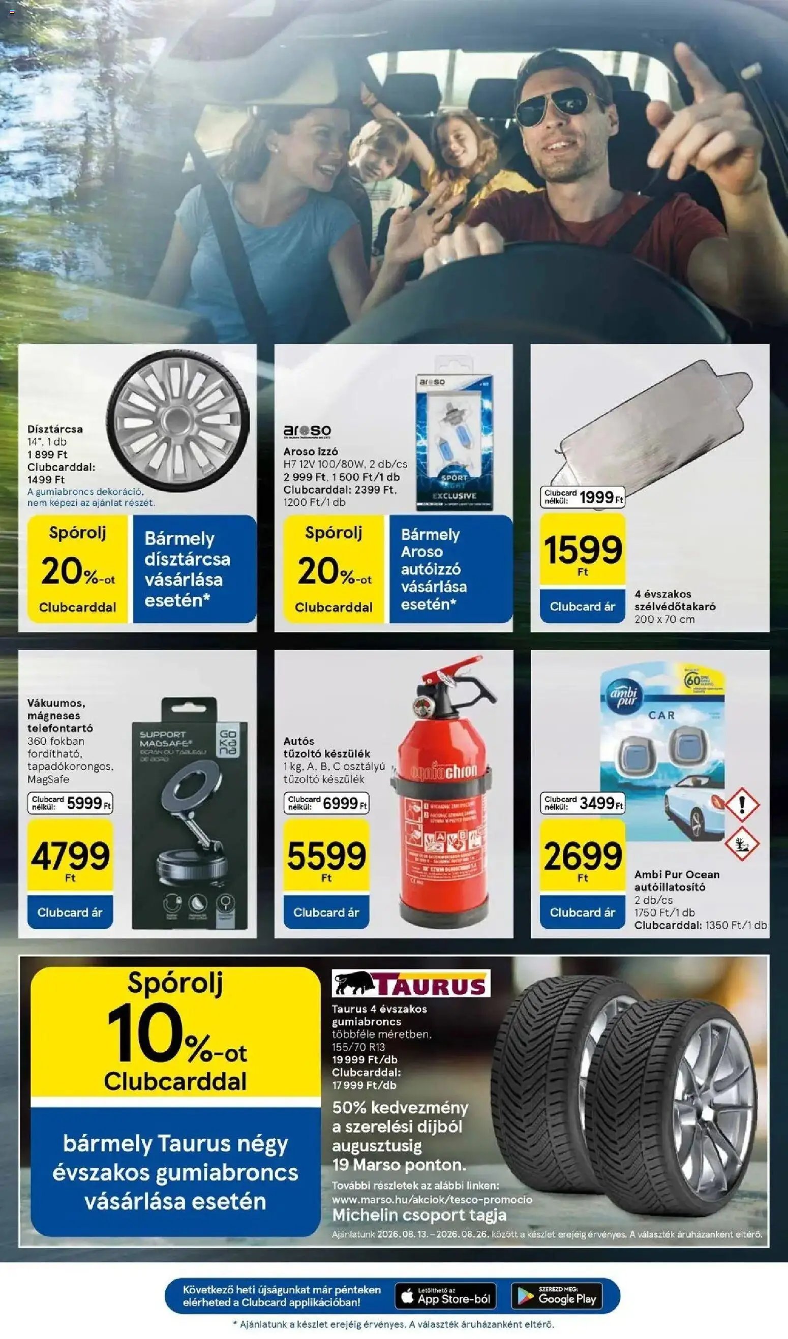 Tesco újság 2026.08.13. Tesco akciós újság