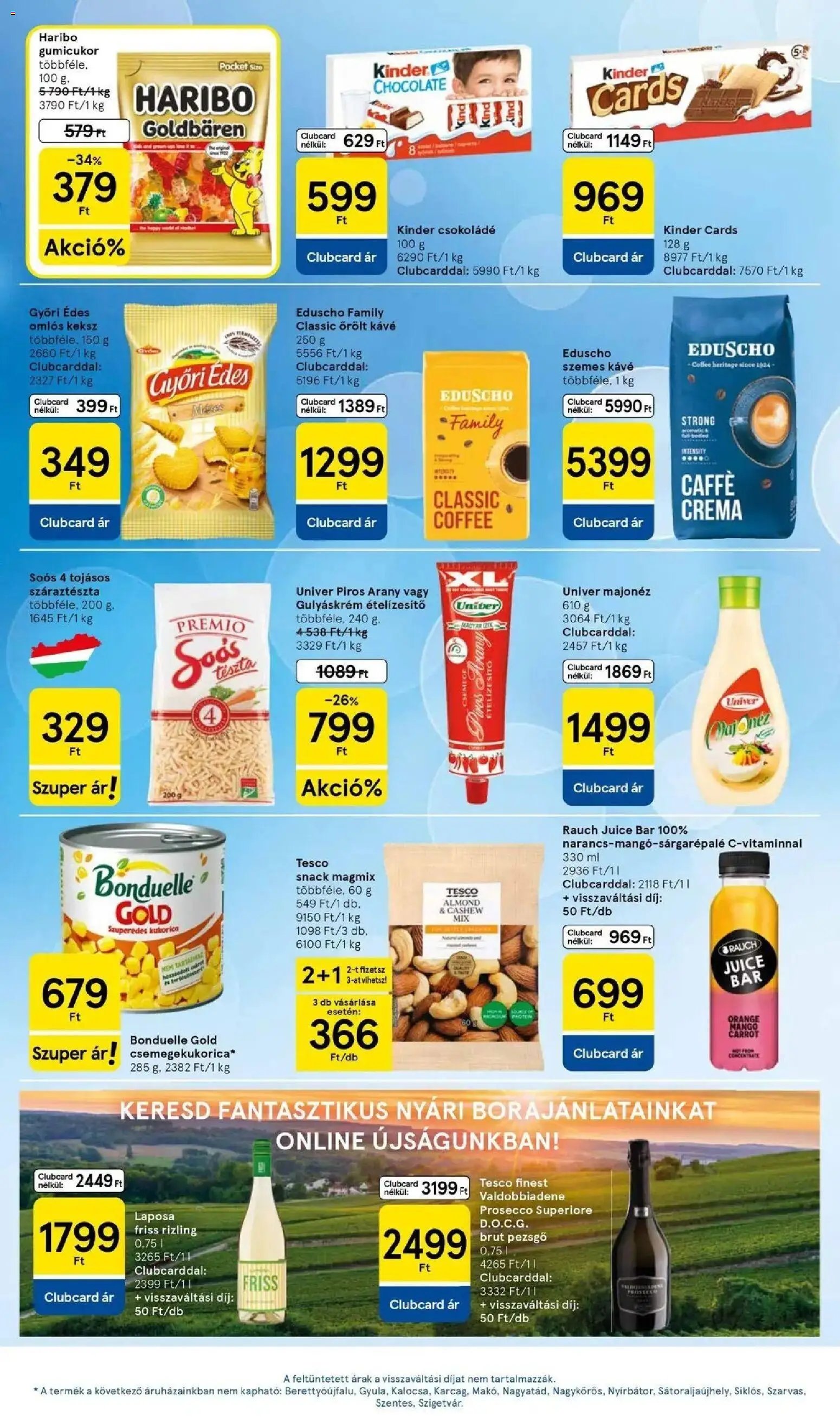 Tesco újság 2026.08.13. Tesco akciós újság