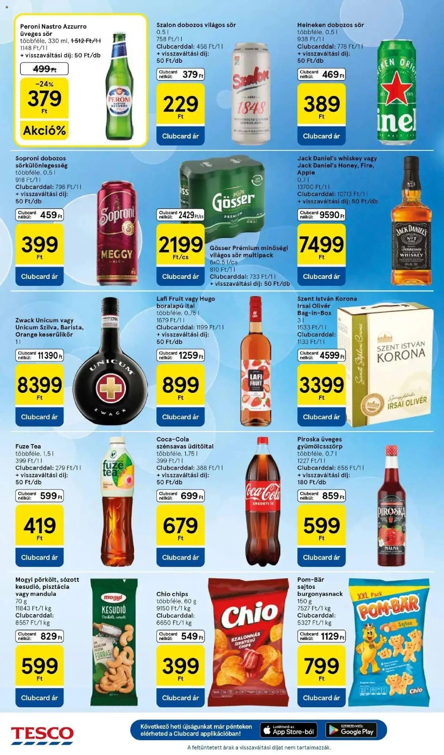 Tesco újság 2026.08.13. Tesco akciós újság