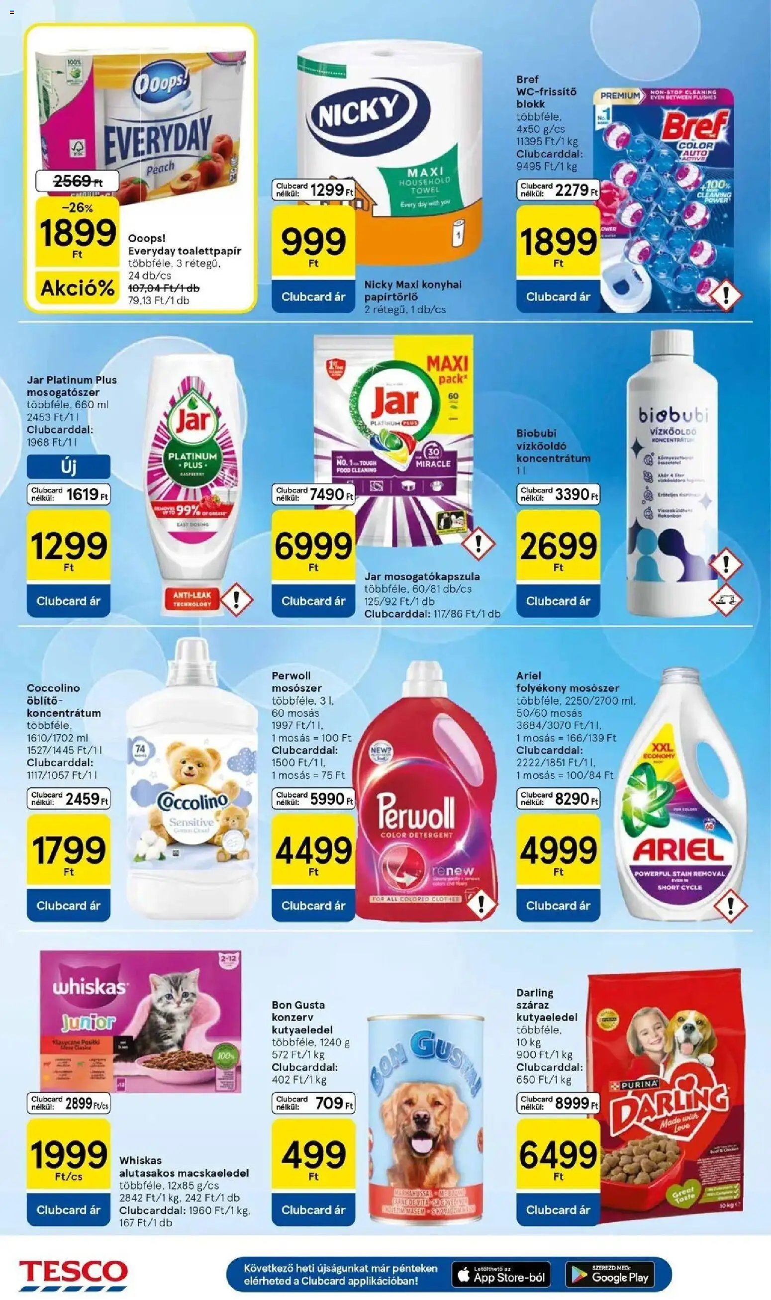 Tesco újság 2026.08.13. Tesco akciós újság