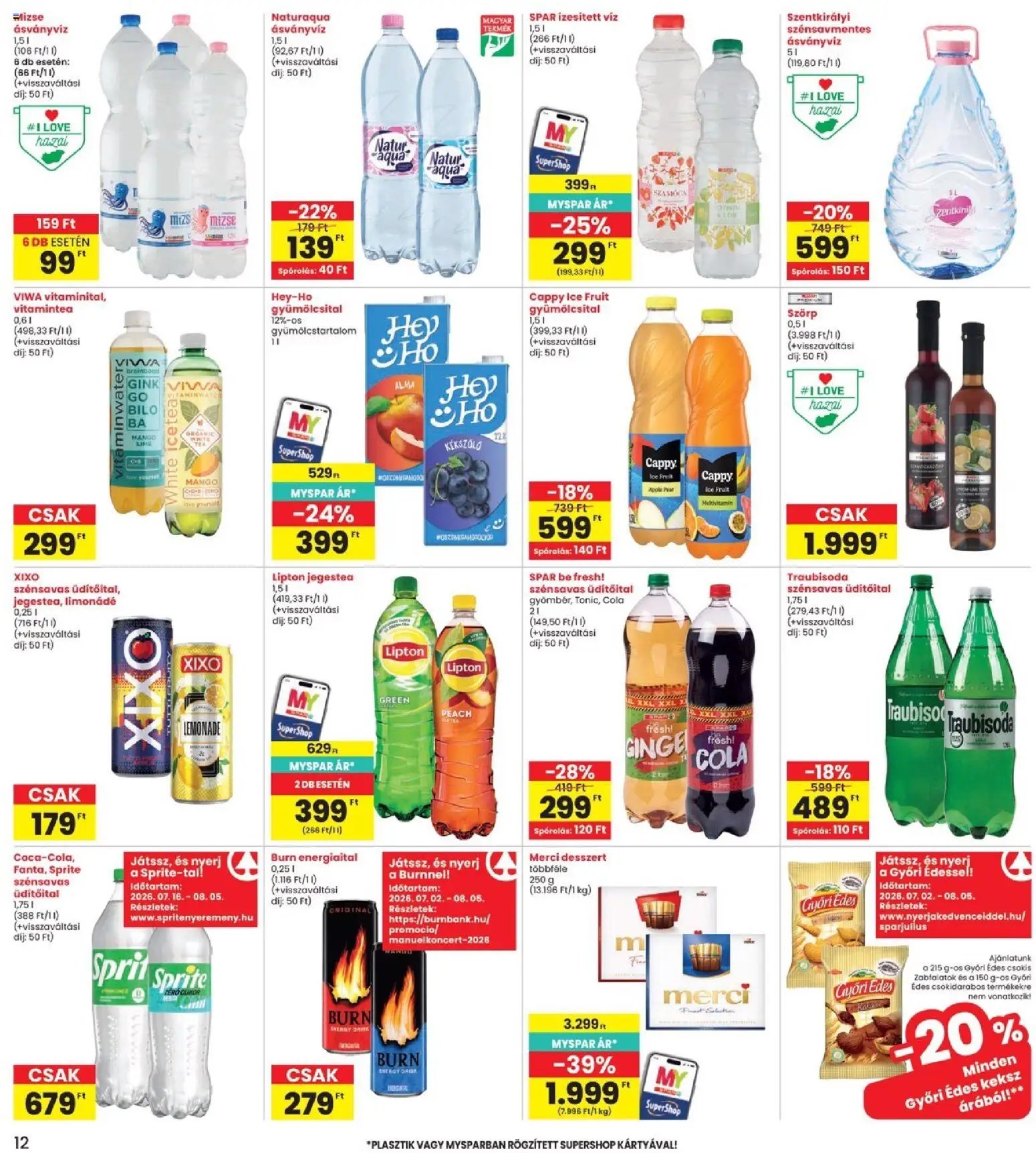 Interspar újság 2026.07.16. Interspar akciós újság