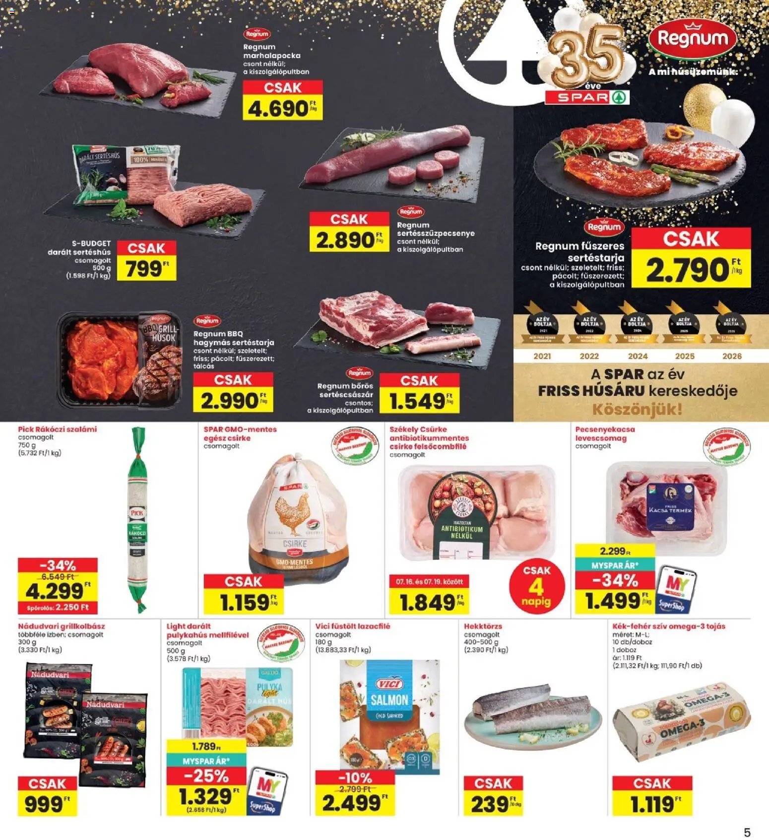 Interspar újság 2026.07.16. Interspar akciós újság