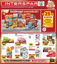 Interspar újság 2026.07.16. Interspar akciós újság
