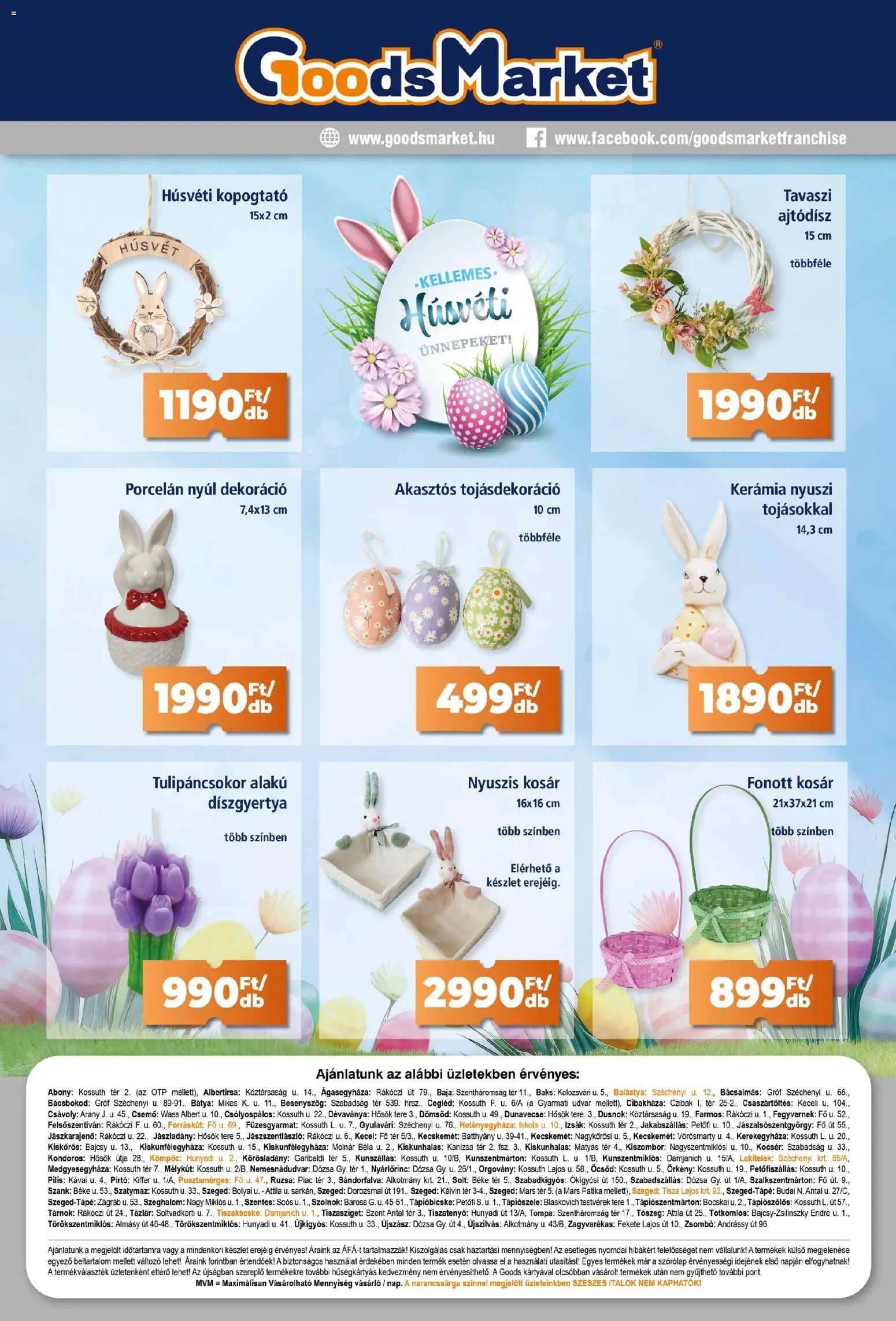 Goods Market újság 2026.03.19. Goods Market akciós újság (2026-03-19 - 2026-03-28)