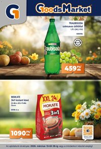 Goods Market újság 2026.03.19. Goods Market akciós újság (2026-03-19 - 2026-03-28)