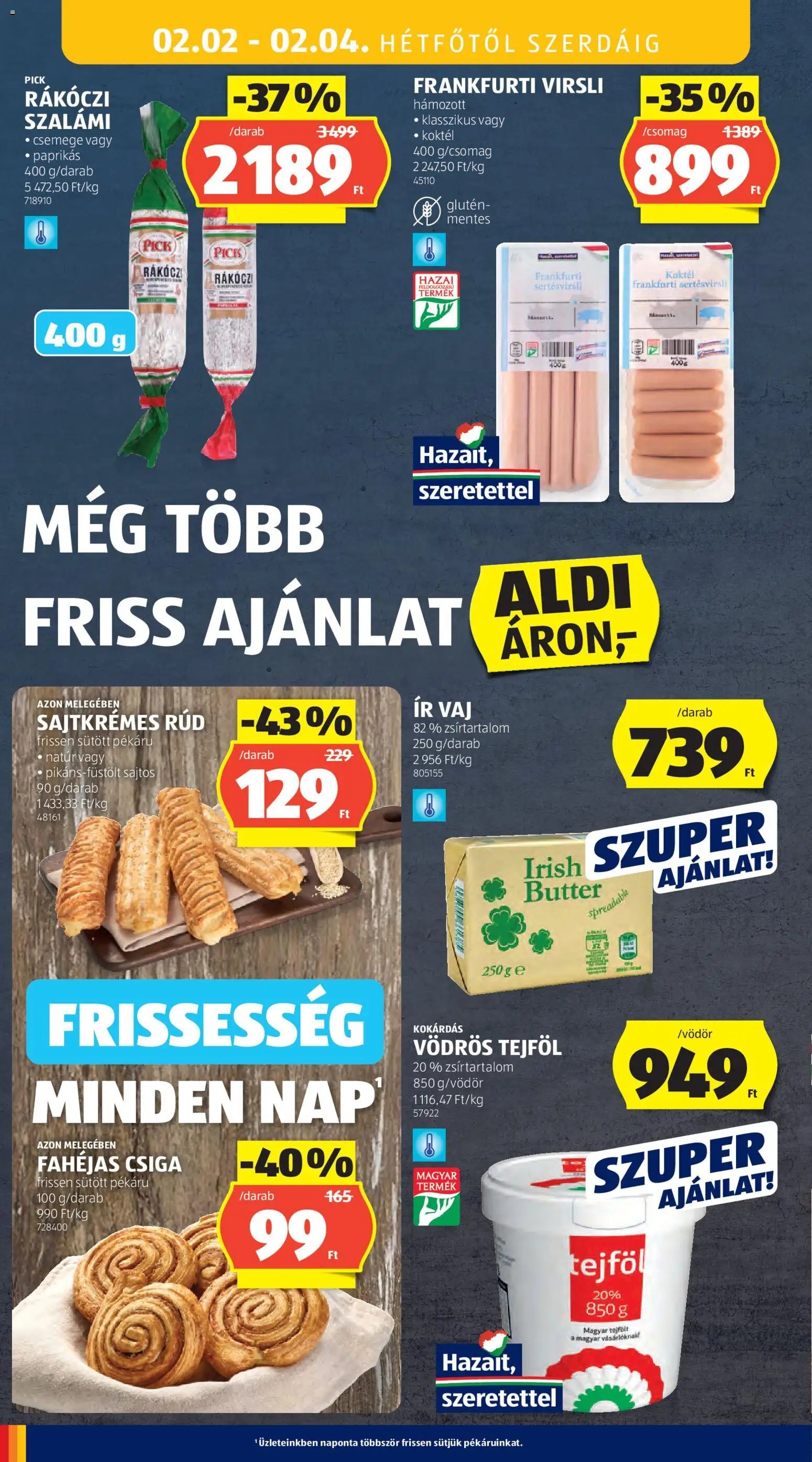 Aldi újság 2026.01.29. Akciós újság Aldi (2026-01-29 - 2026-02-04)