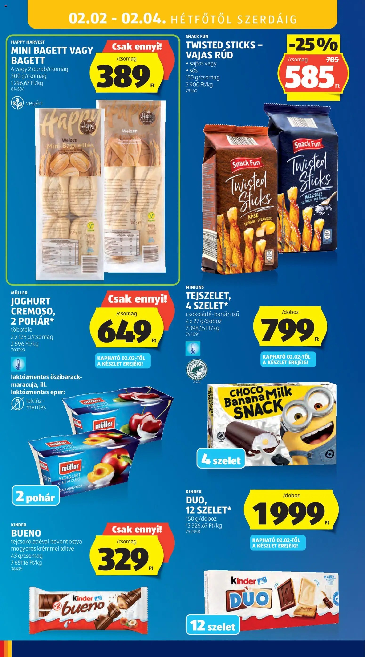 Aldi újság 2026.01.29. Akciós újság Aldi (2026-01-29 - 2026-02-04)