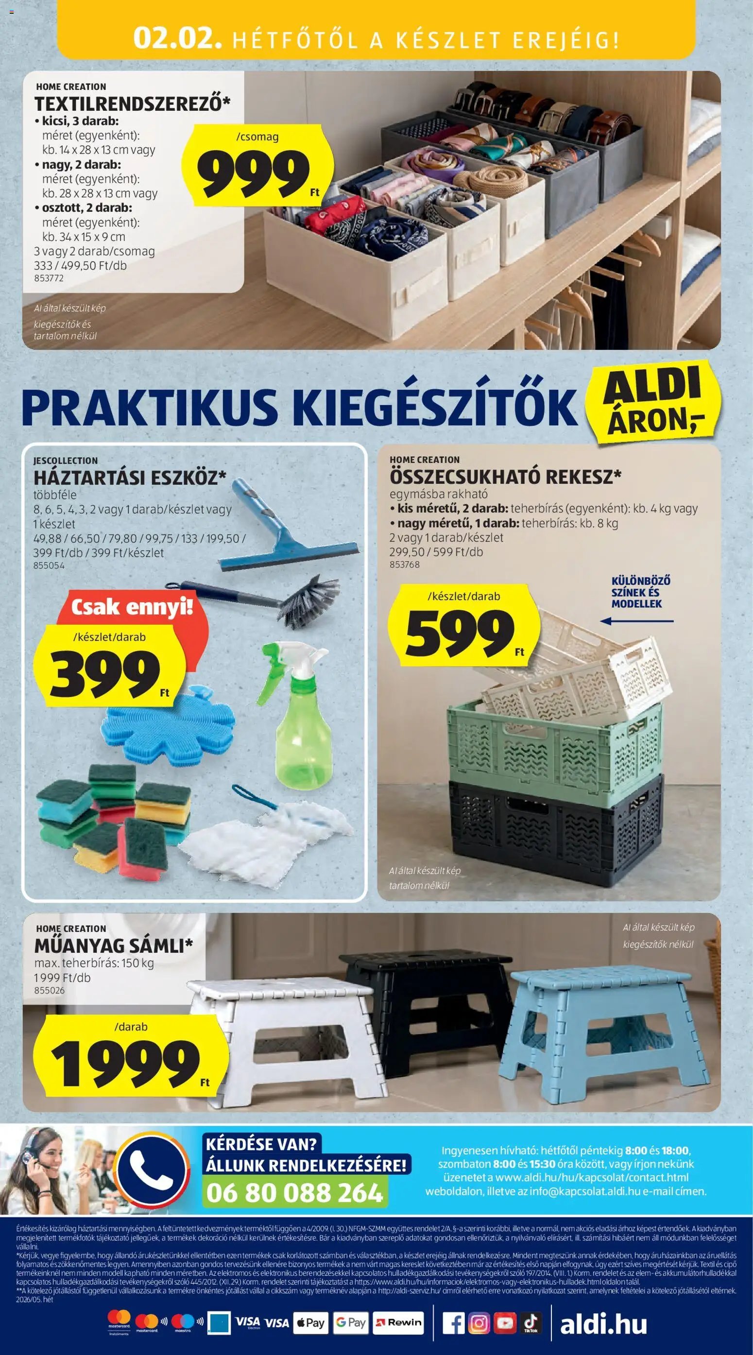 Aldi újság 2026.01.29. Akciós újság Aldi (2026-01-29 - 2026-02-04)