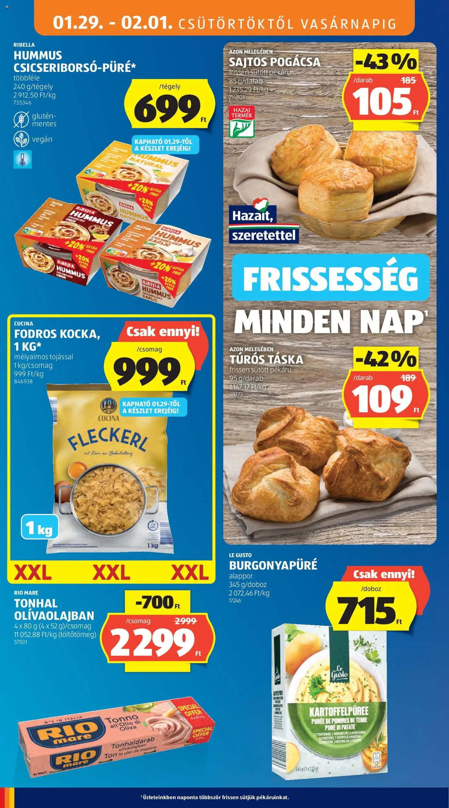 Aldi újság 2026.01.29. Akciós újság Aldi (2026-01-29 - 2026-02-04)