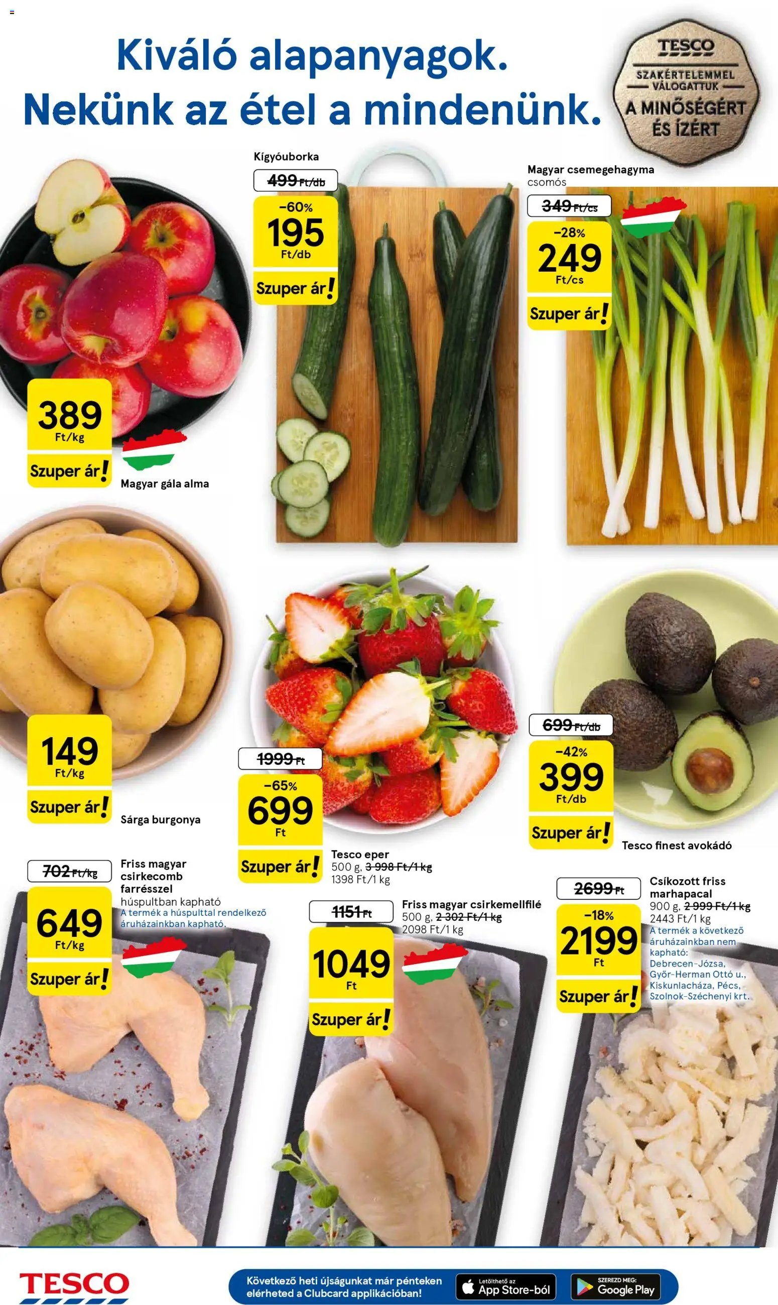 Tesco újság 2026.04.23. Tesco Szupermarket akciós újság (2026-04-23 - 2026-04-29)