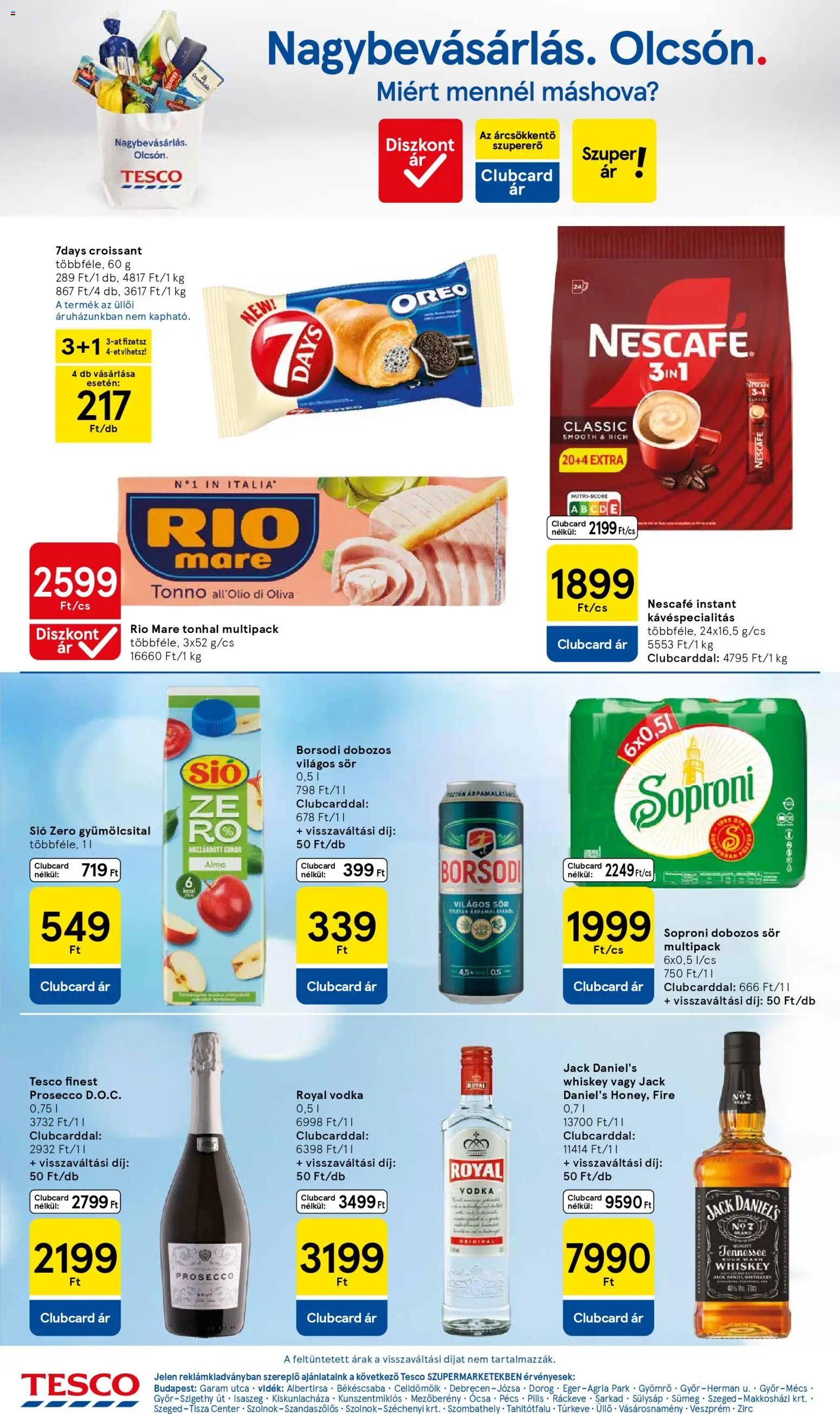 Tesco újság 2026.04.23. Tesco Szupermarket akciós újság (2026-04-23 - 2026-04-29)