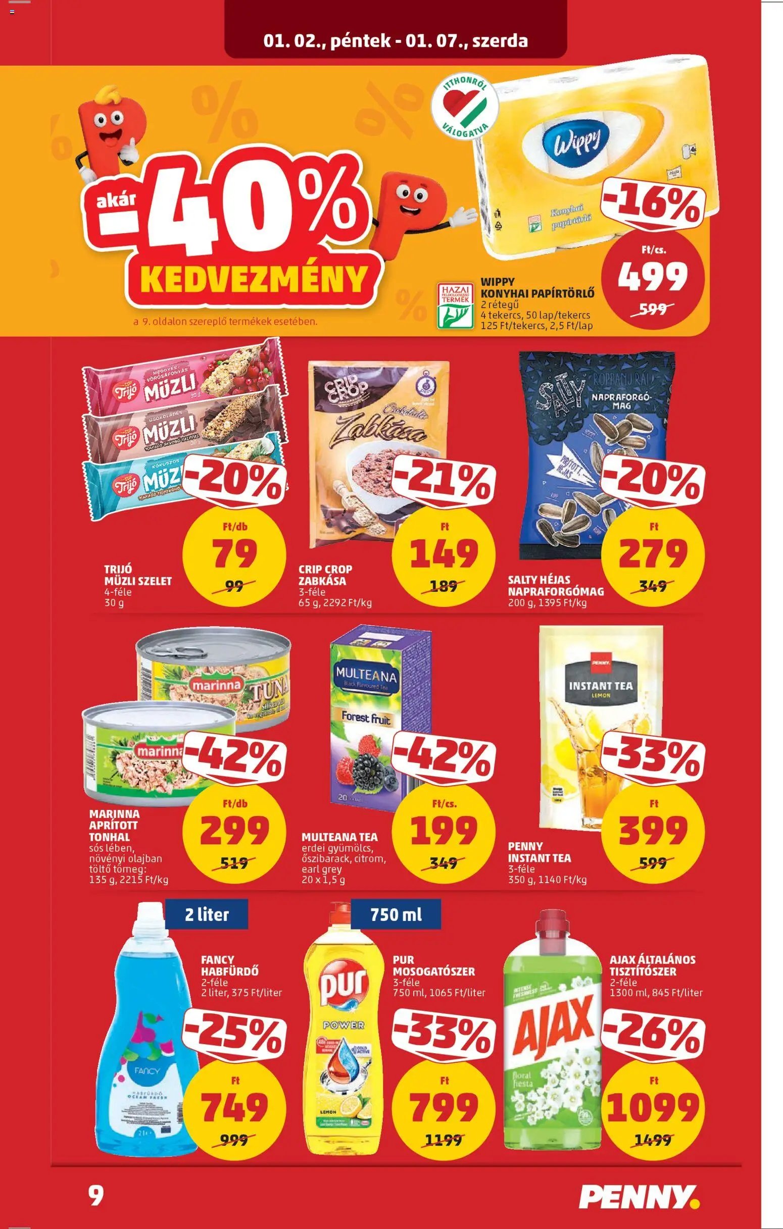 PENNY újság 2026.01.02. Akciós újság PENNY (2026-01-02 - 2026-01-07)