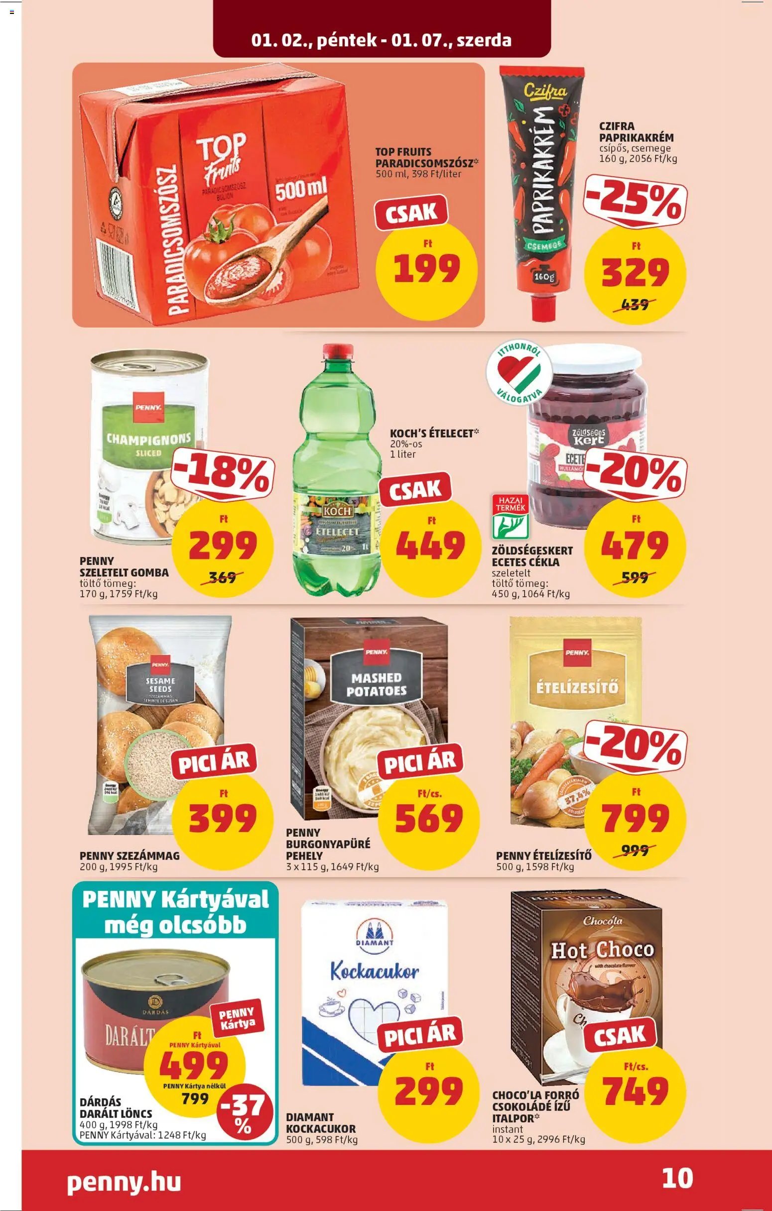 PENNY újság 2026.01.02. Akciós újság PENNY (2026-01-02 - 2026-01-07)