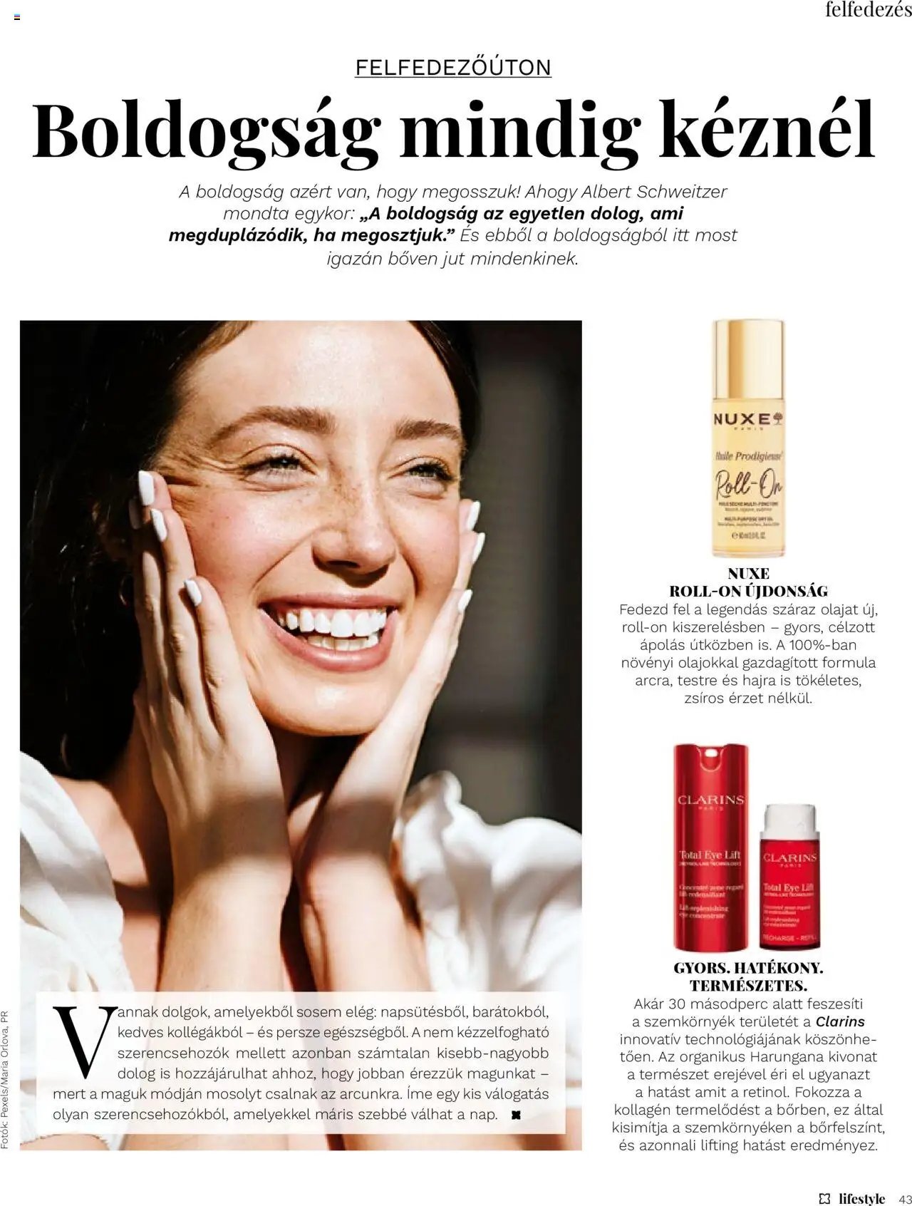 Müller újság 2025.09.29. Lifestyle magazin (2025-09-29)