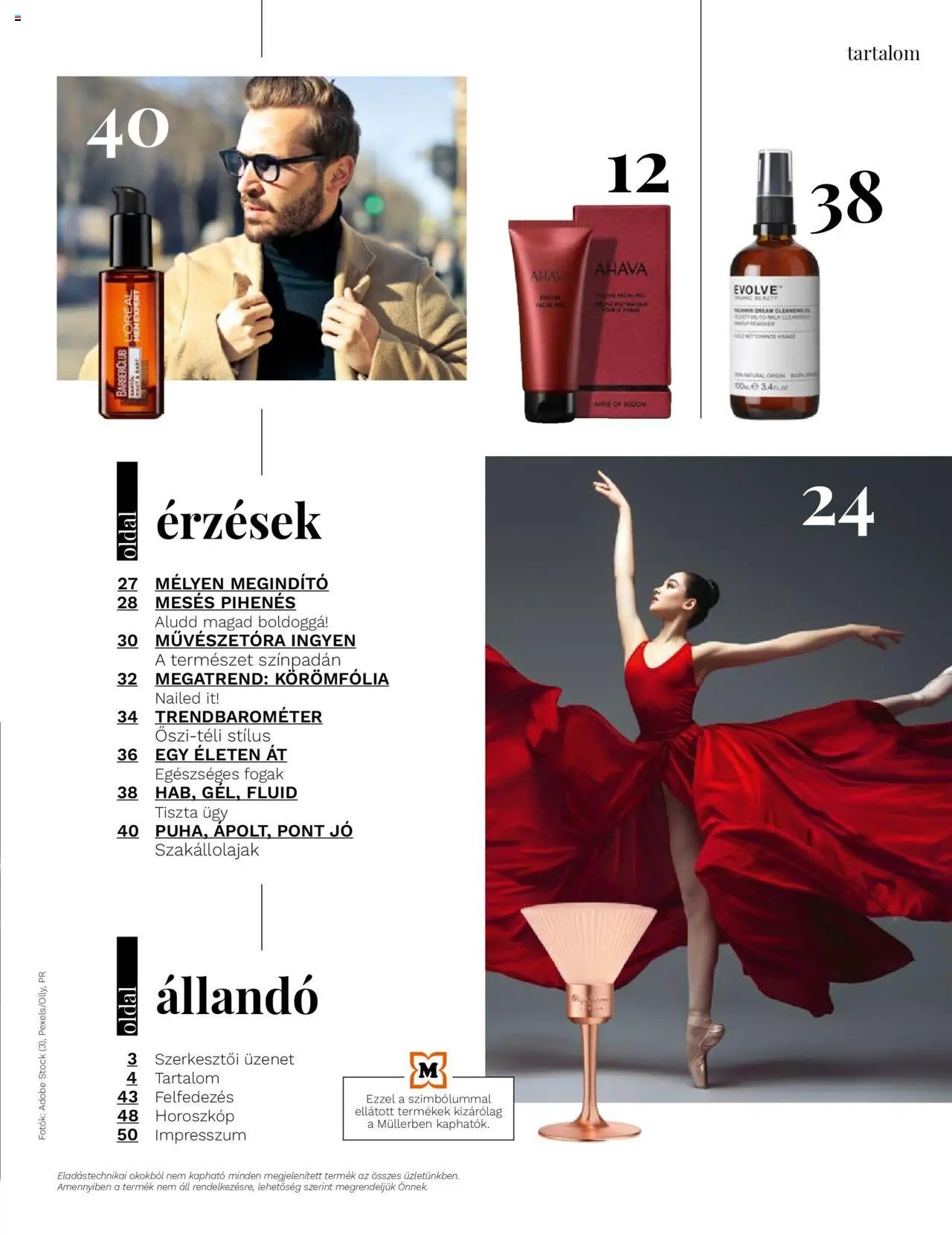 Müller újság 2025.09.29. Lifestyle magazin (2025-09-29)