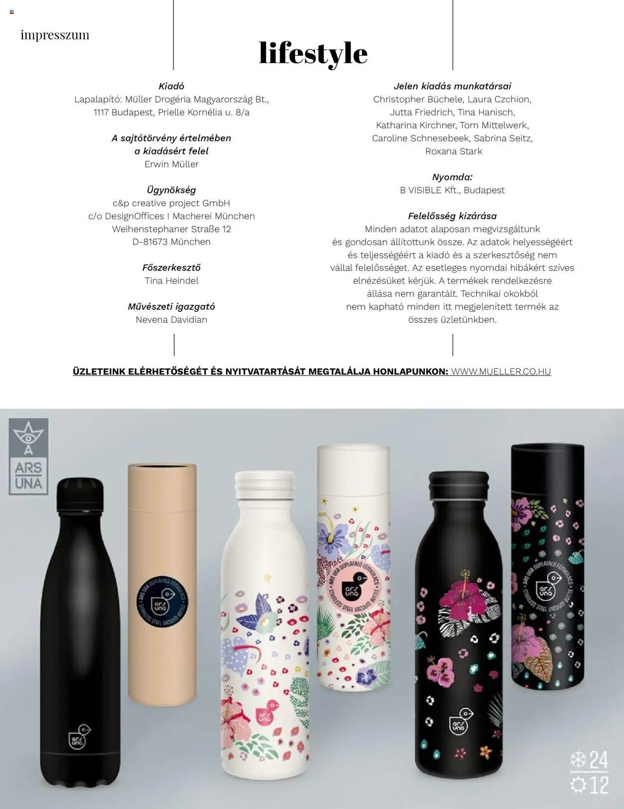 Müller újság 2025.09.29. Lifestyle magazin (2025-09-29)