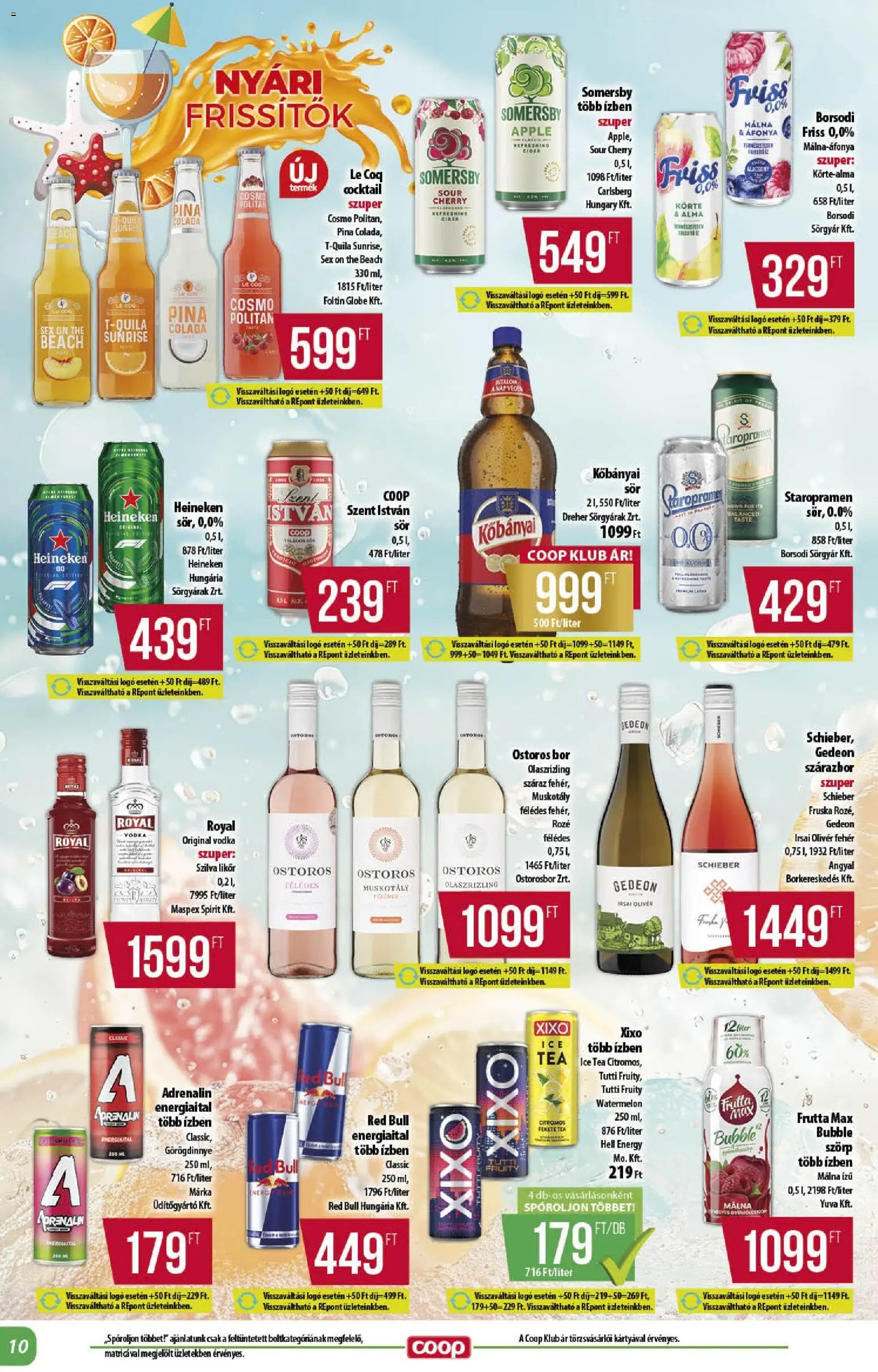 COOP újság 2026.07.23. COOP - Abc & szuper / Alföld Pro-Coop Zrt.