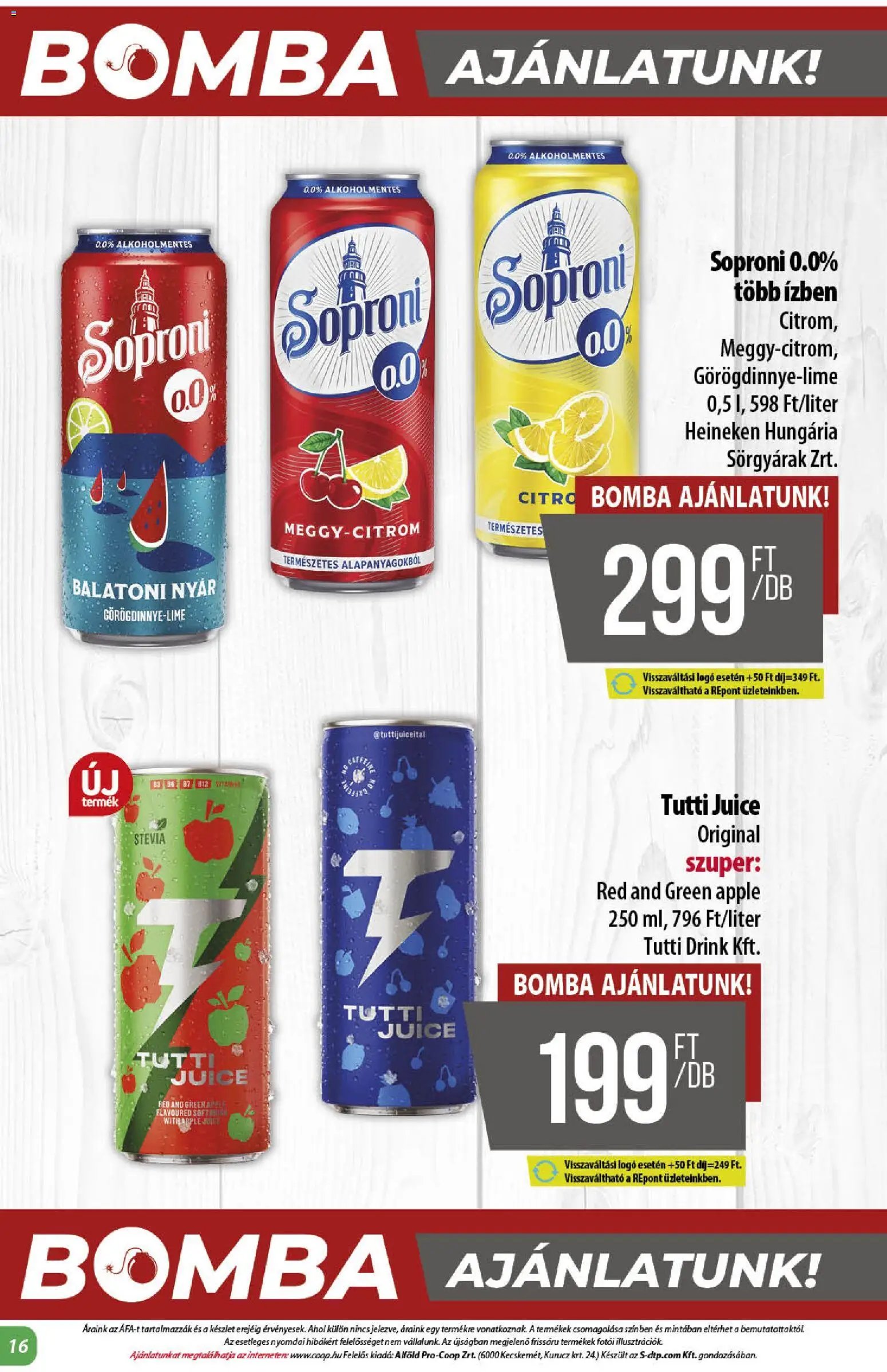 COOP újság 2026.07.23. COOP - Abc & szuper / Alföld Pro-Coop Zrt.