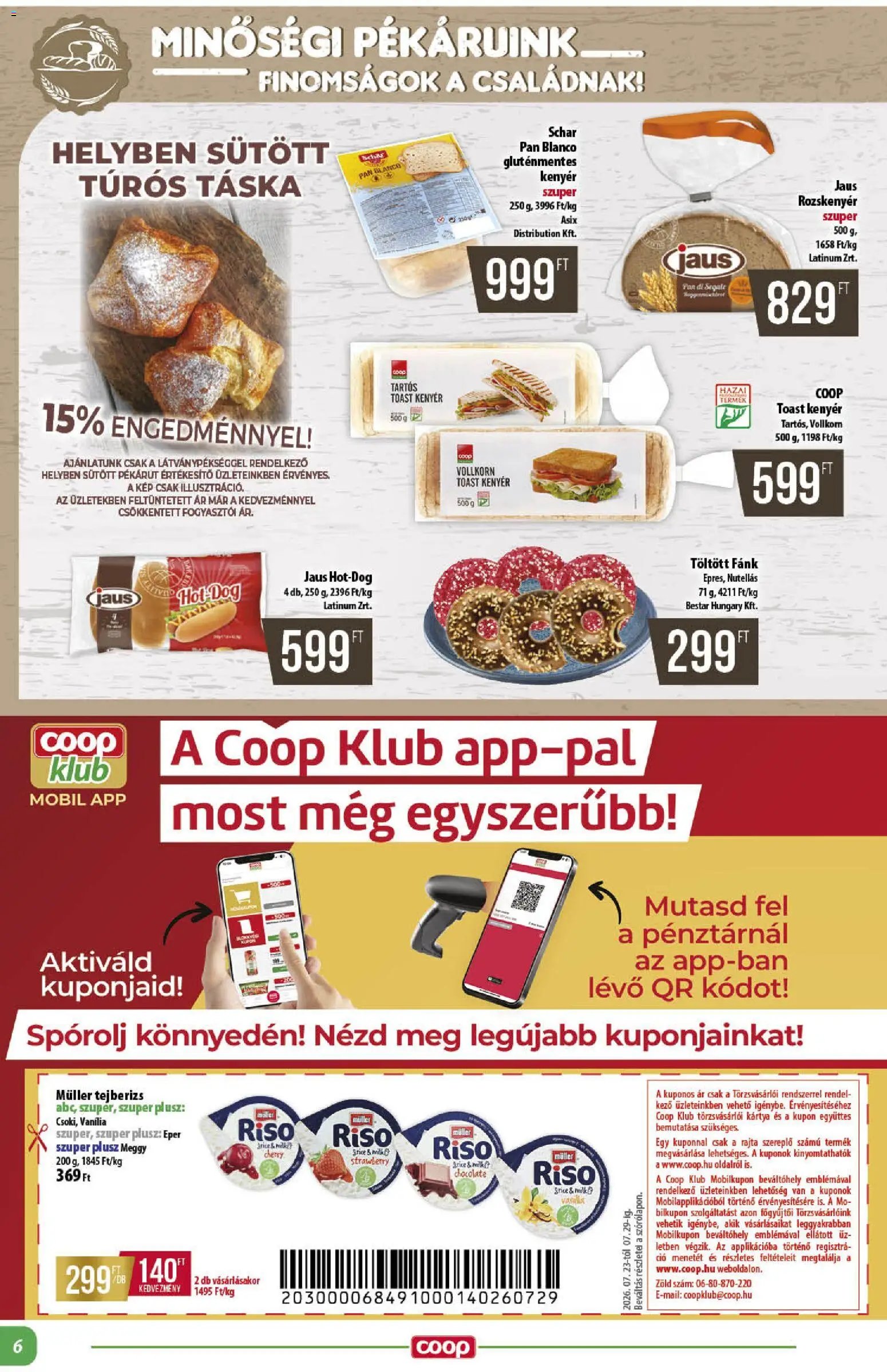COOP újság 2026.07.23. COOP - Abc & szuper / Alföld Pro-Coop Zrt.
