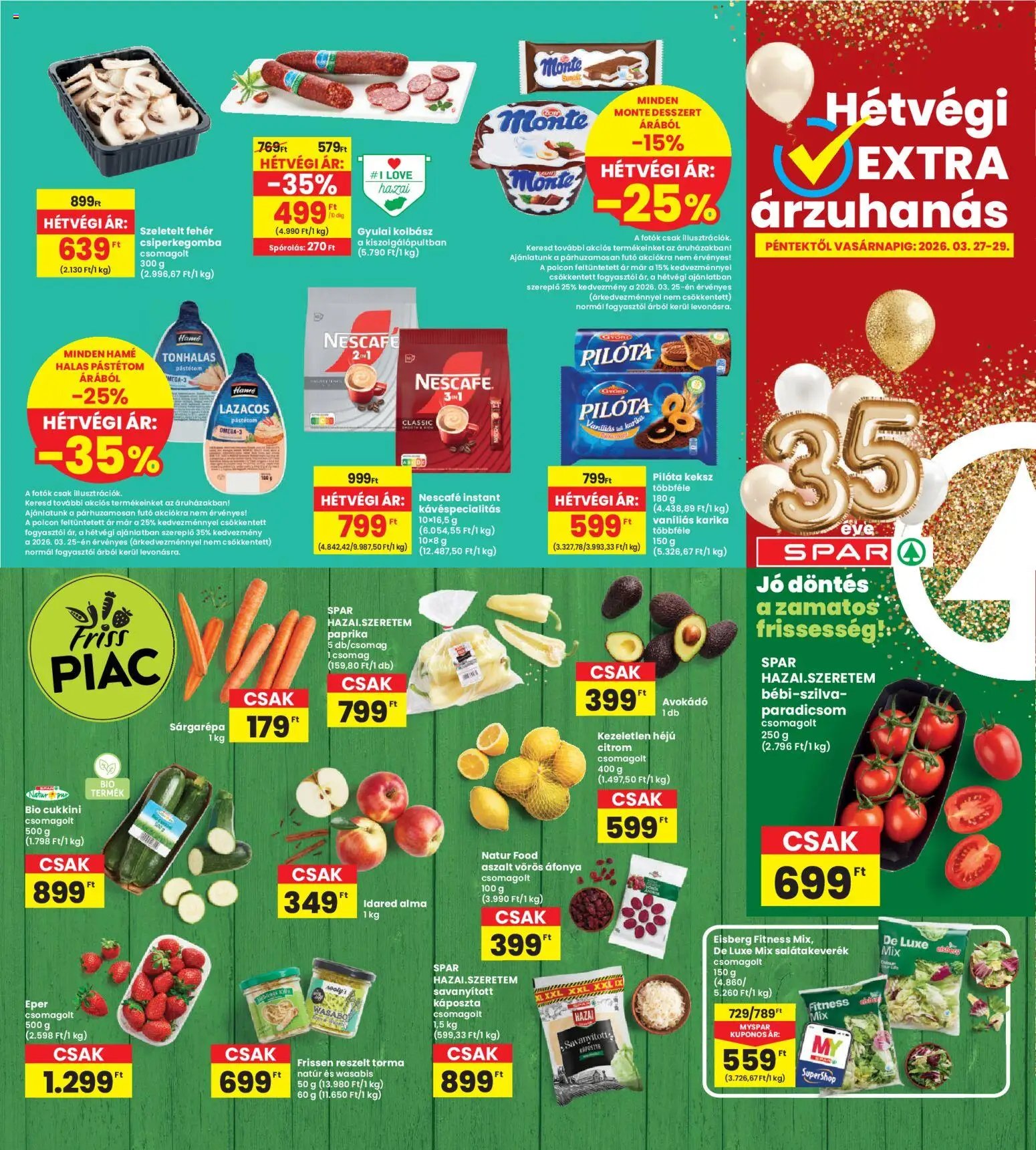 Interspar újság 2026.03.26. Interspar akciós újság (2026-03-26 - 2026-04-08)