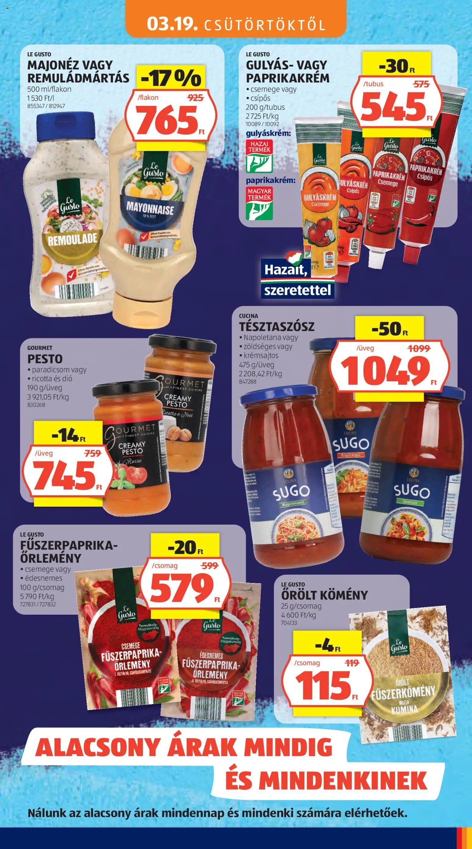 Aldi újság 2026.03.19. Aldi akciós újság (2026-03-19 - 2026-03-25)