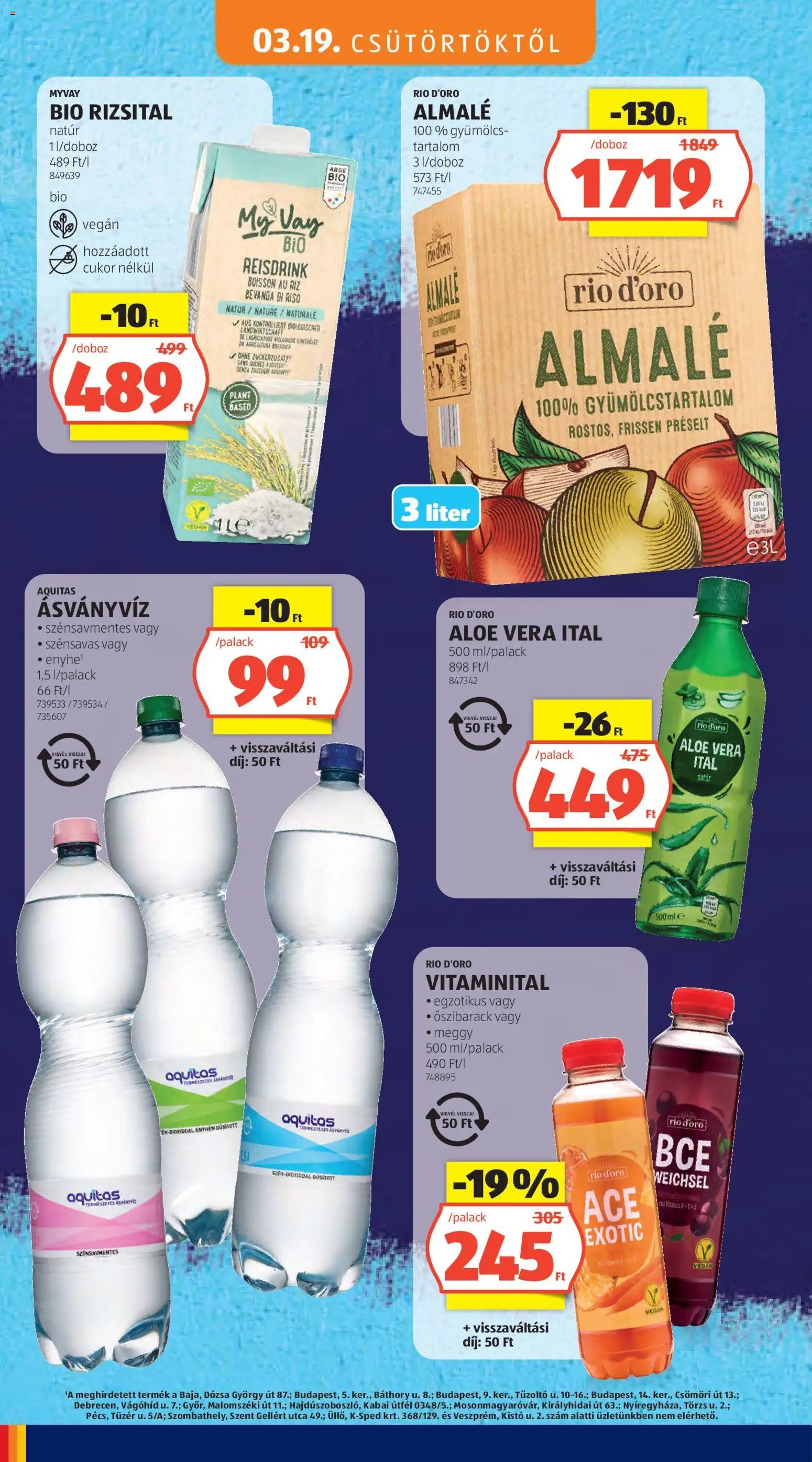 Aldi újság 2026.03.19. Aldi akciós újság (2026-03-19 - 2026-03-25)