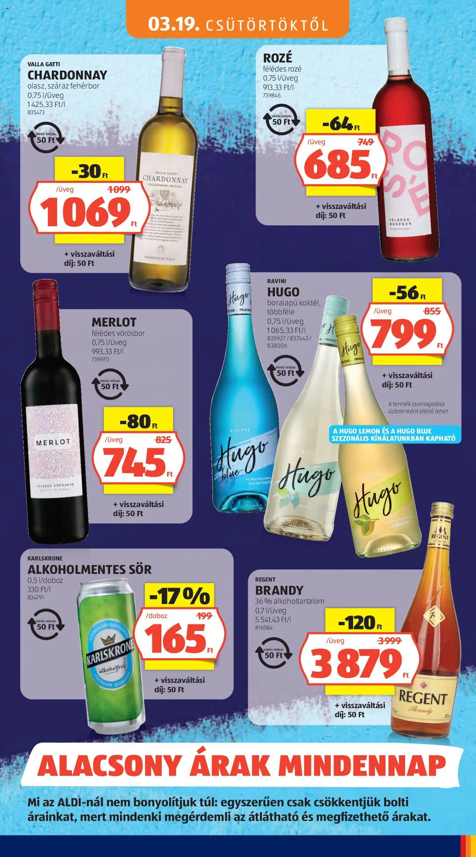 Aldi újság 2026.03.19. Aldi akciós újság (2026-03-19 - 2026-03-25)
