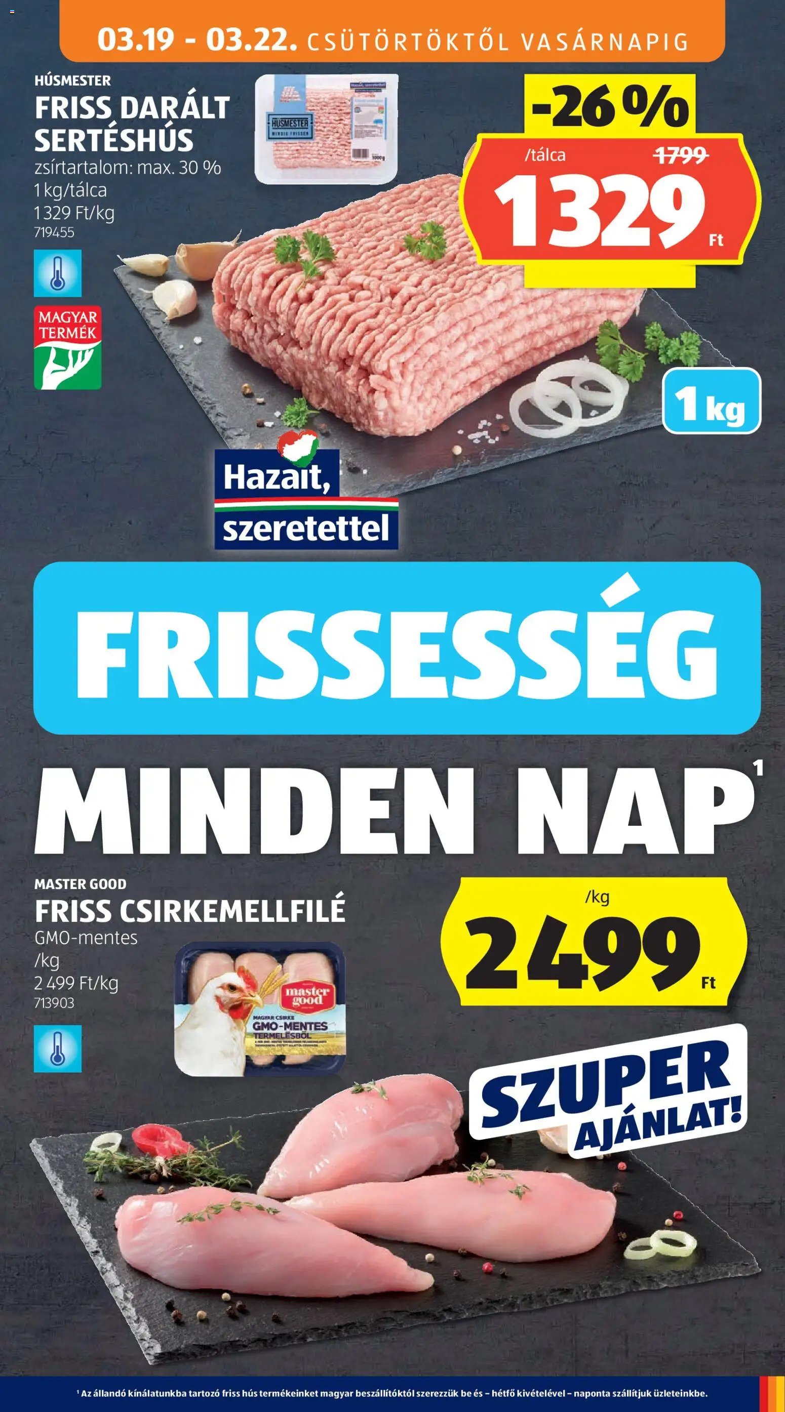 Aldi újság 2026.03.19. Aldi akciós újság (2026-03-19 - 2026-03-25)