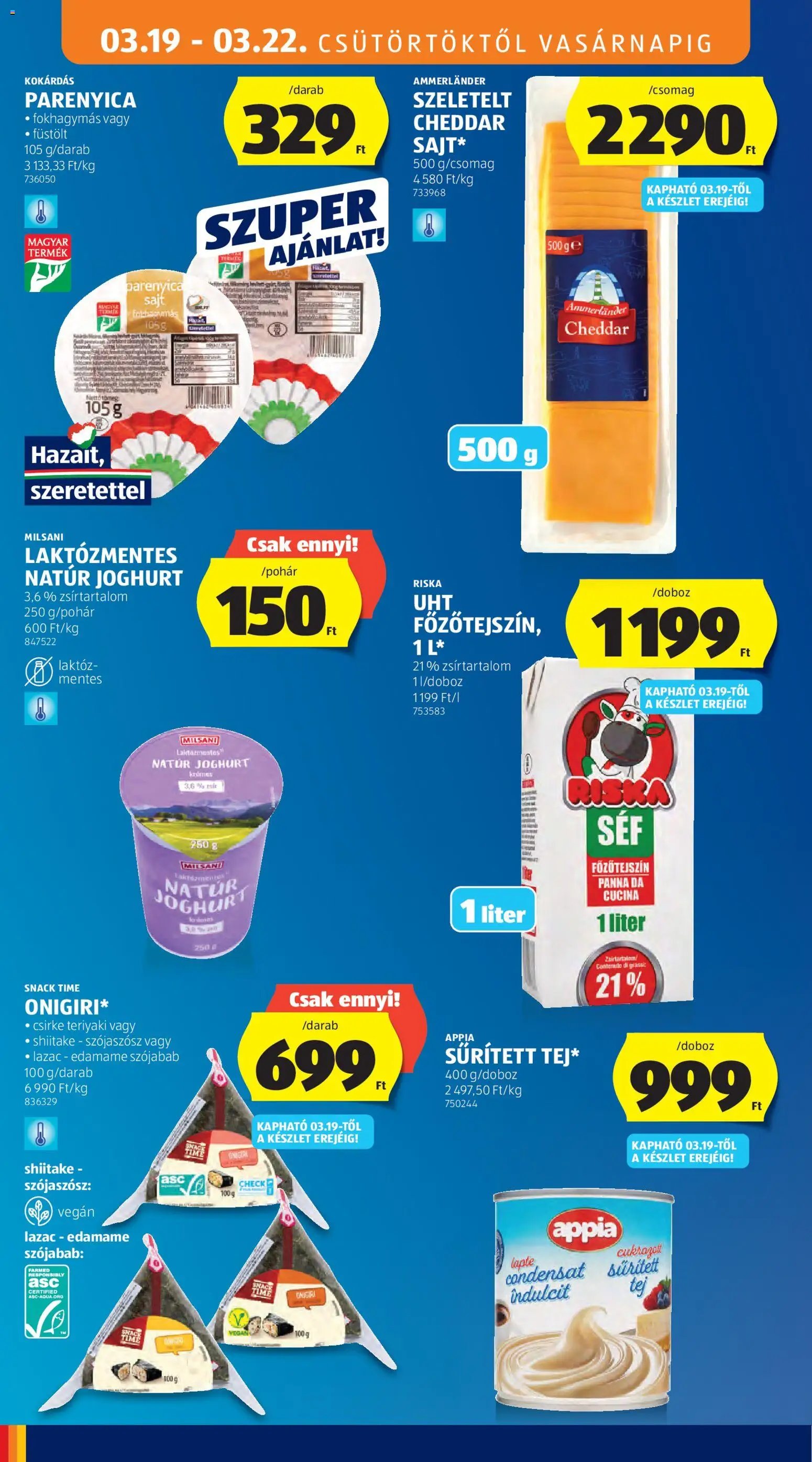 Aldi újság 2026.03.19. Aldi akciós újság (2026-03-19 - 2026-03-25)