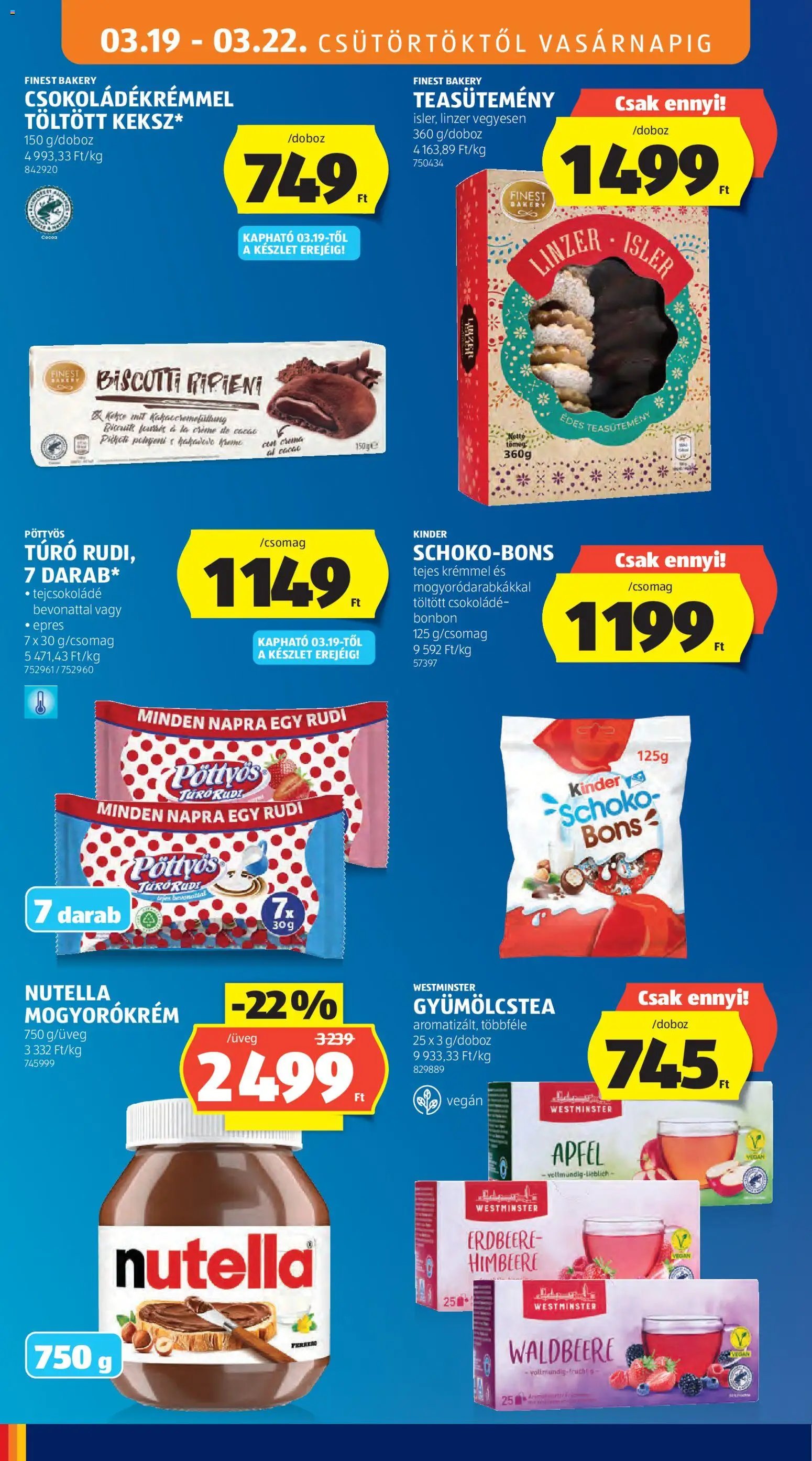 Aldi újság 2026.03.19. Aldi akciós újság (2026-03-19 - 2026-03-25)
