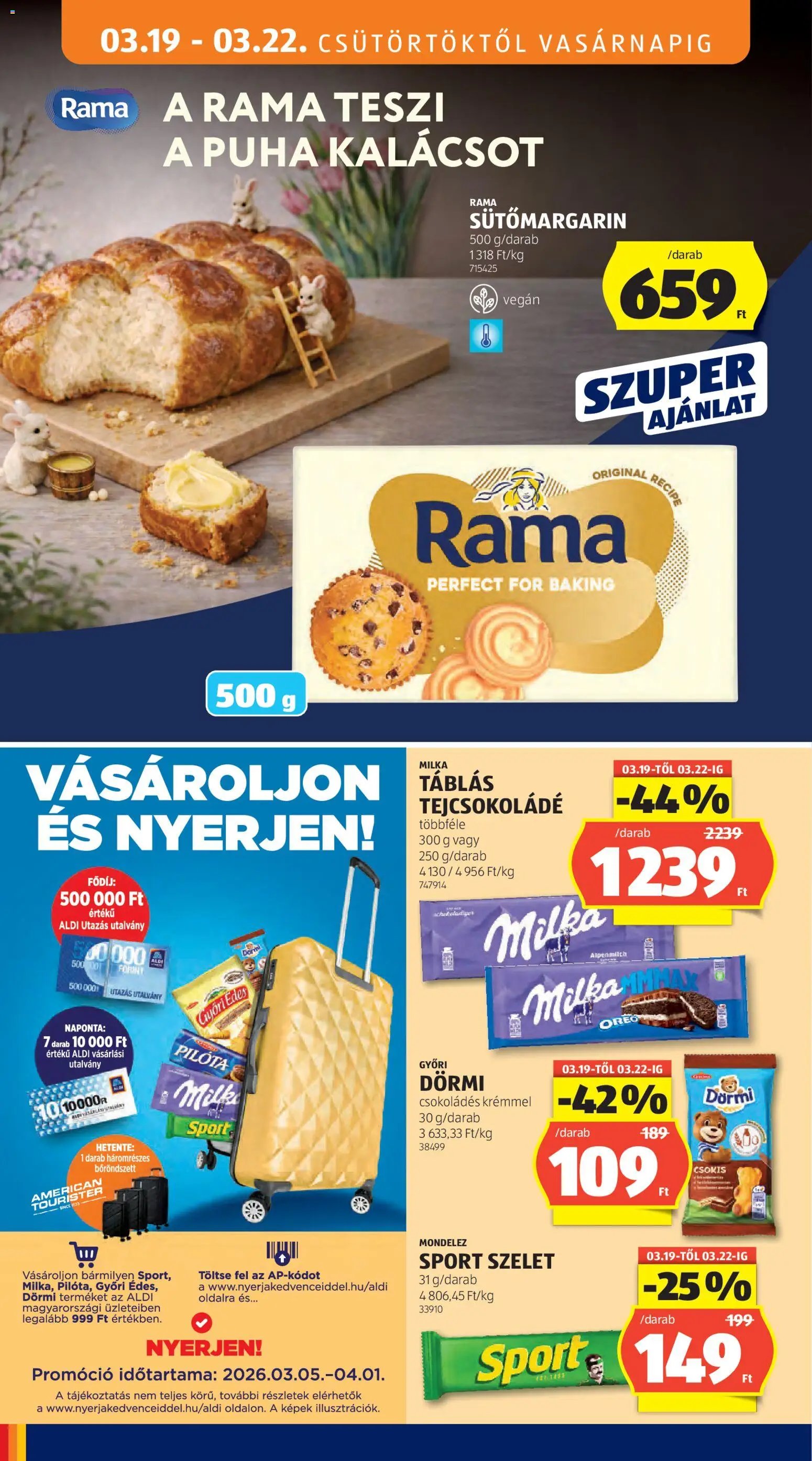 Aldi újság 2026.03.19. Aldi akciós újság (2026-03-19 - 2026-03-25)