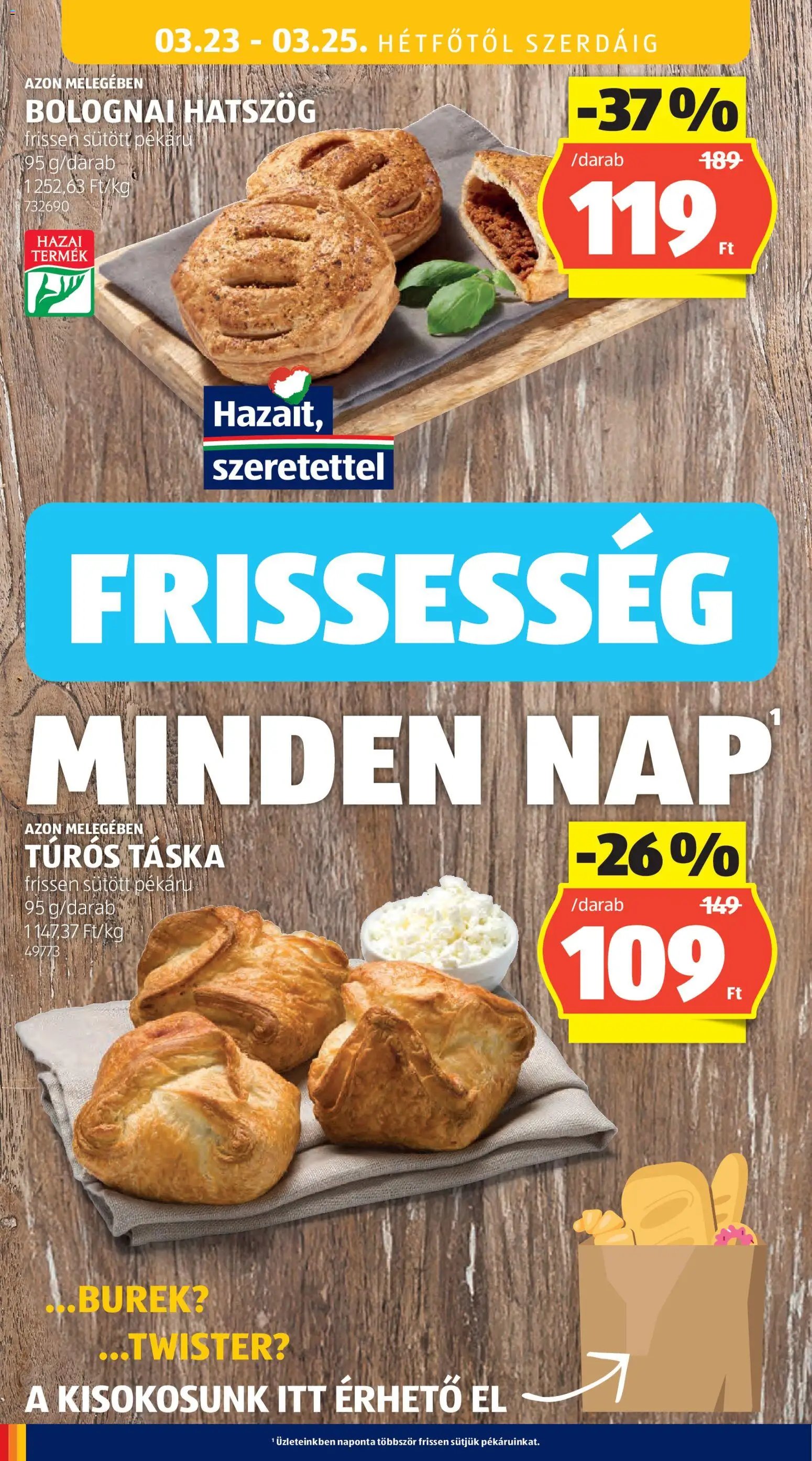 Aldi újság 2026.03.19. Aldi akciós újság (2026-03-19 - 2026-03-25)