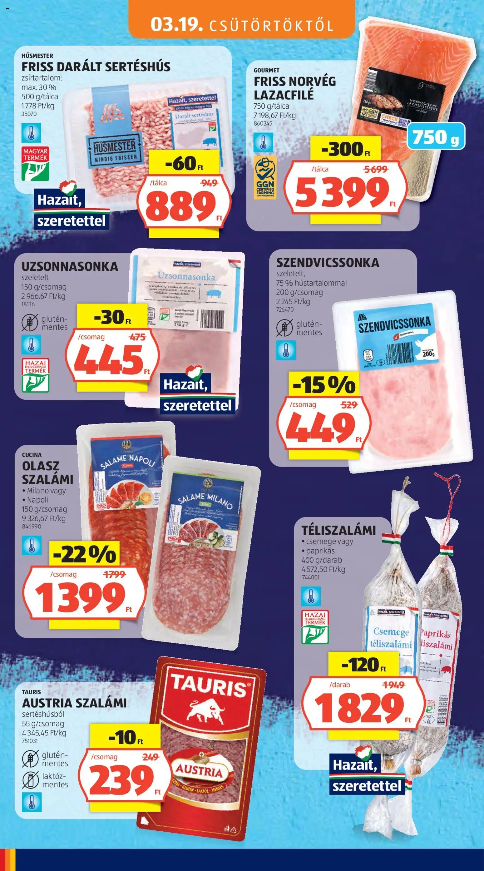 Aldi újság 2026.03.19. Aldi akciós újság (2026-03-19 - 2026-03-25)