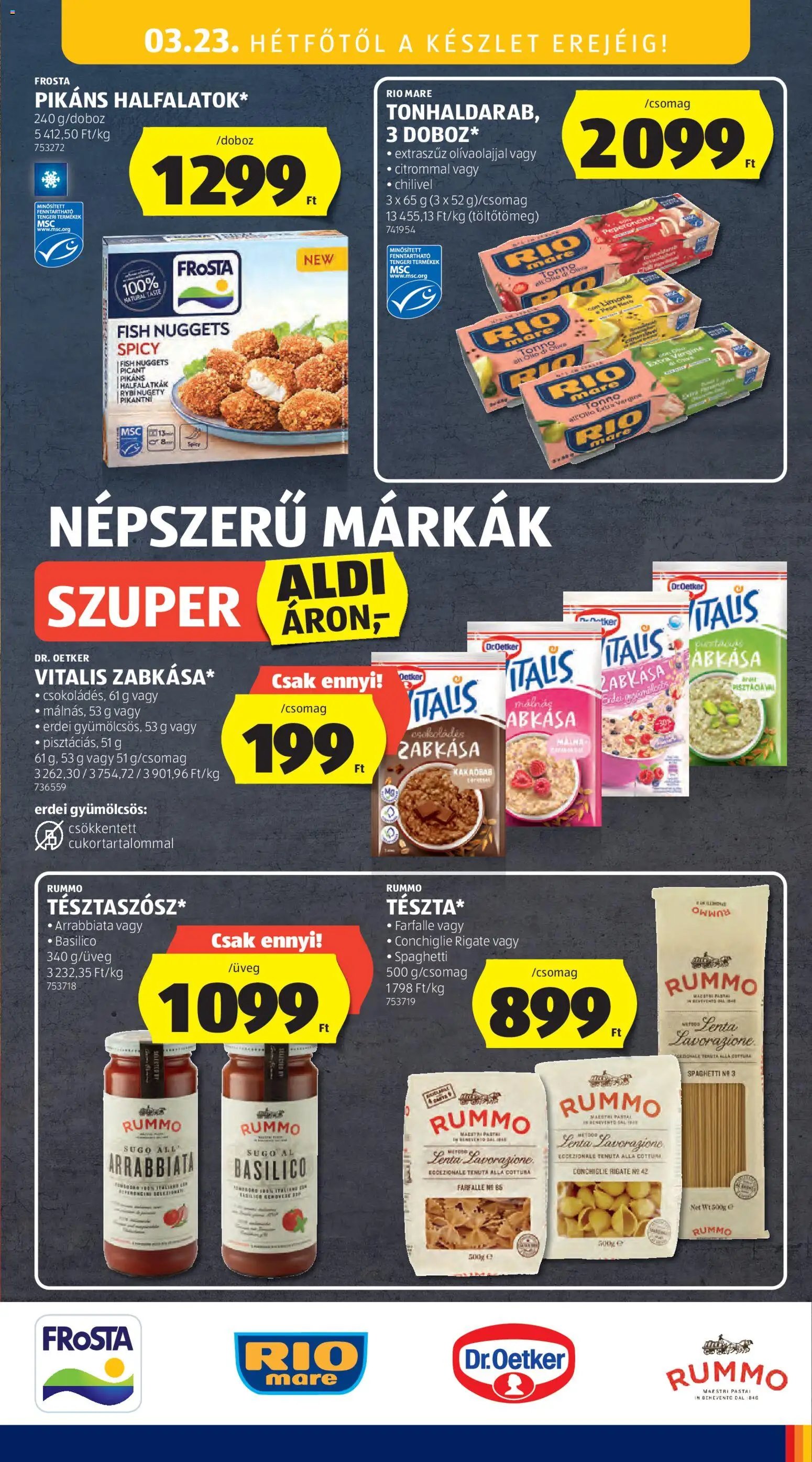 Aldi újság 2026.03.19. Aldi akciós újság (2026-03-19 - 2026-03-25)